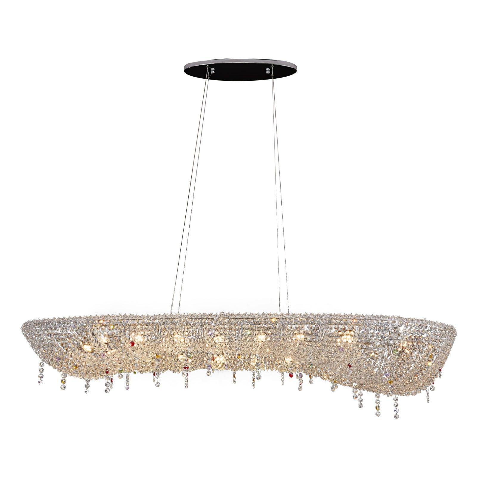 Aeliora Orné Crystal Suspension Lumière - Neutralighting