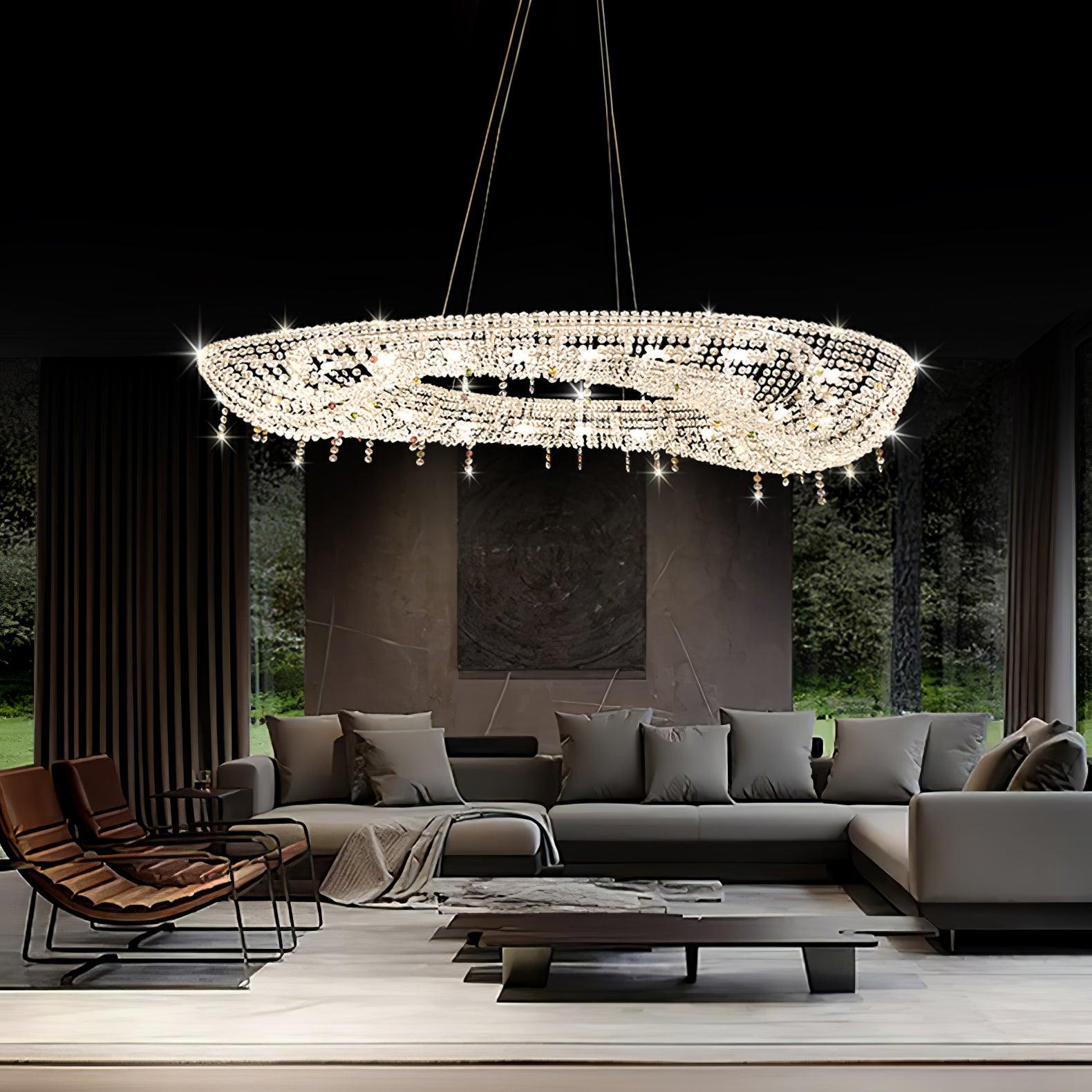 Aeliora Orné Crystal Suspension Lumière - Neutralighting
