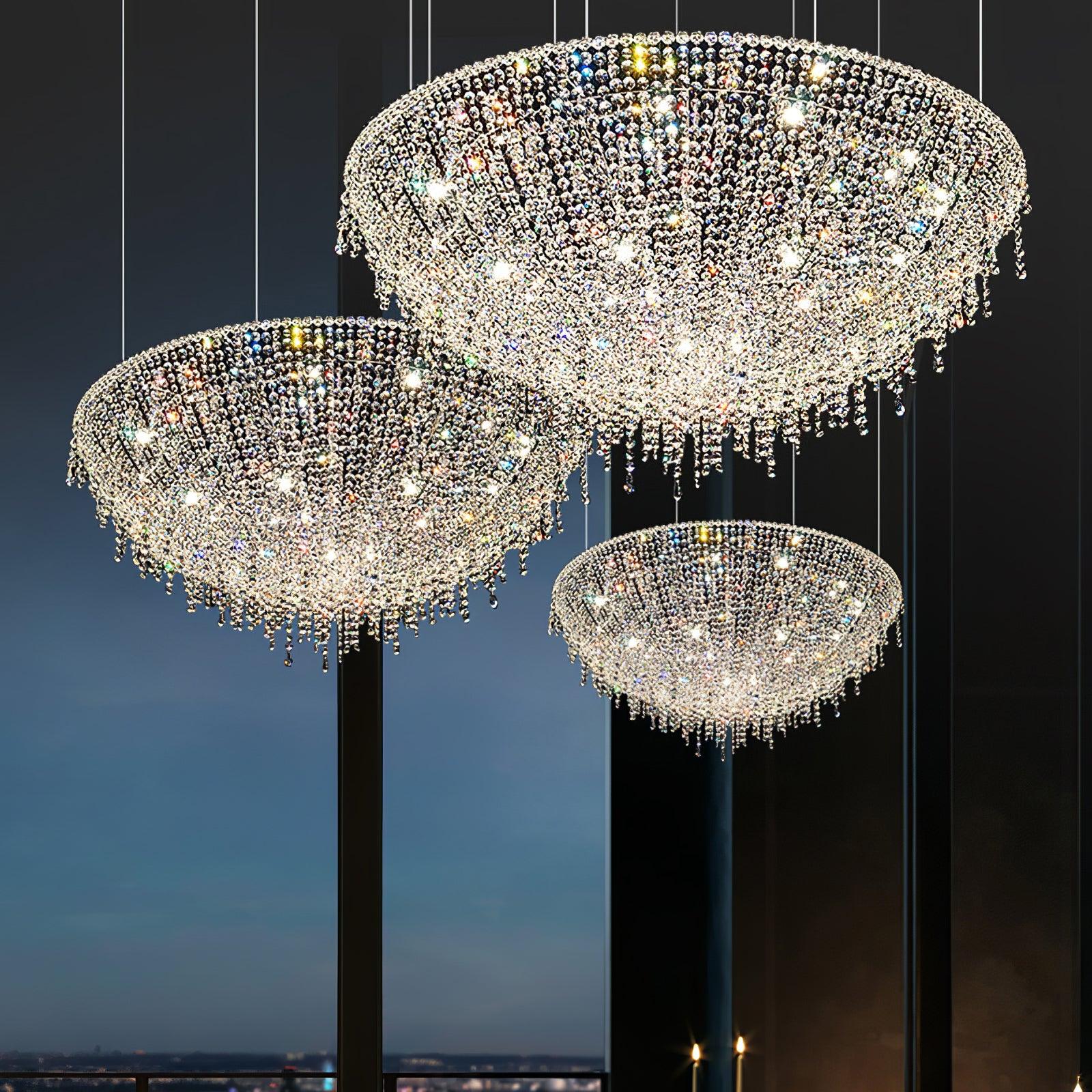 Aeliora Orné Crystal Suspension Lumière - Neutralighting