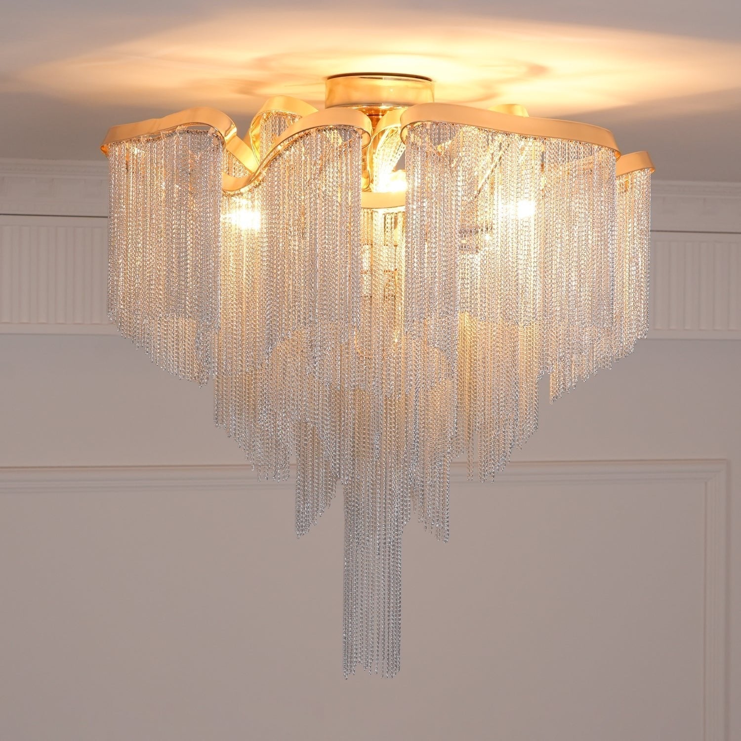 Modern Tassel Ceiling Lamp - Blowlighting