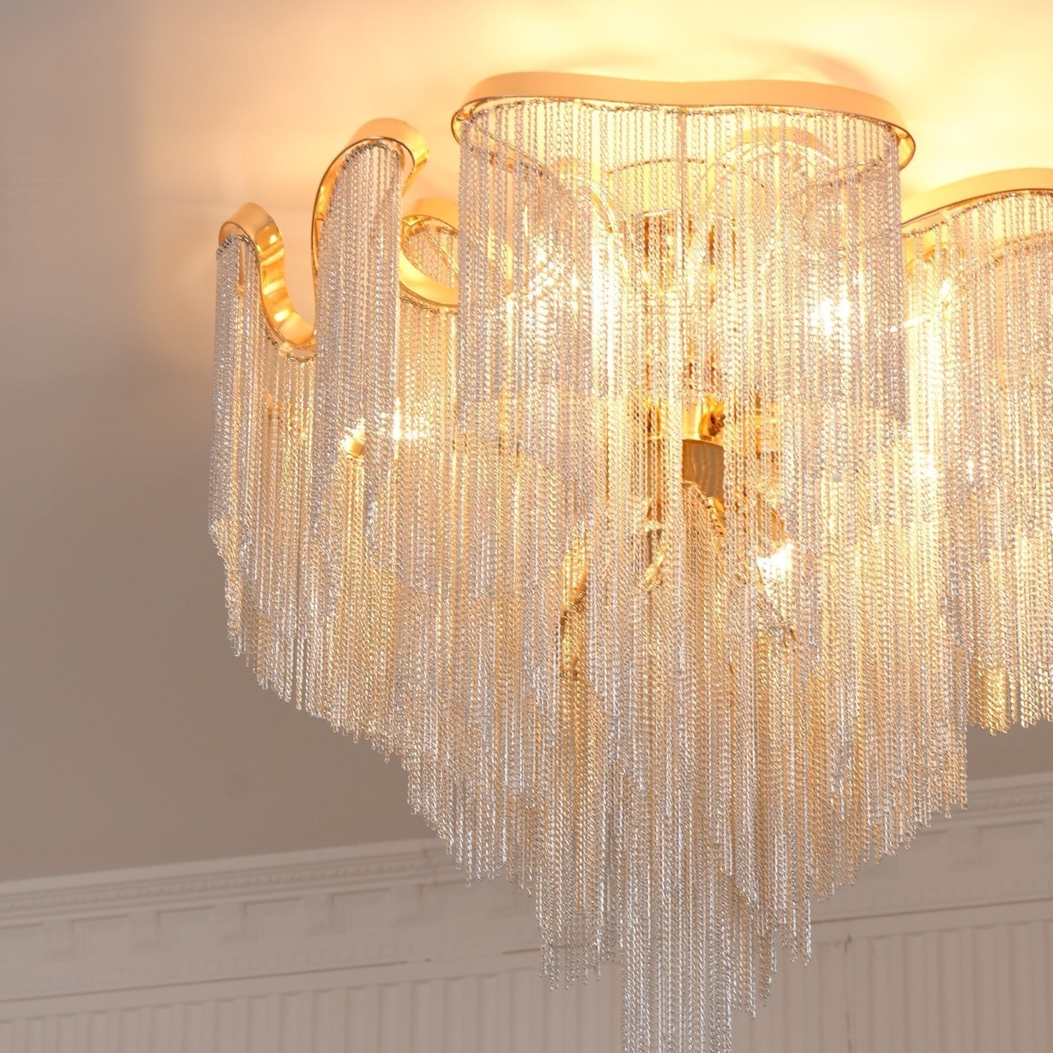 Modern Tassel Ceiling Lamp - Blowlighting