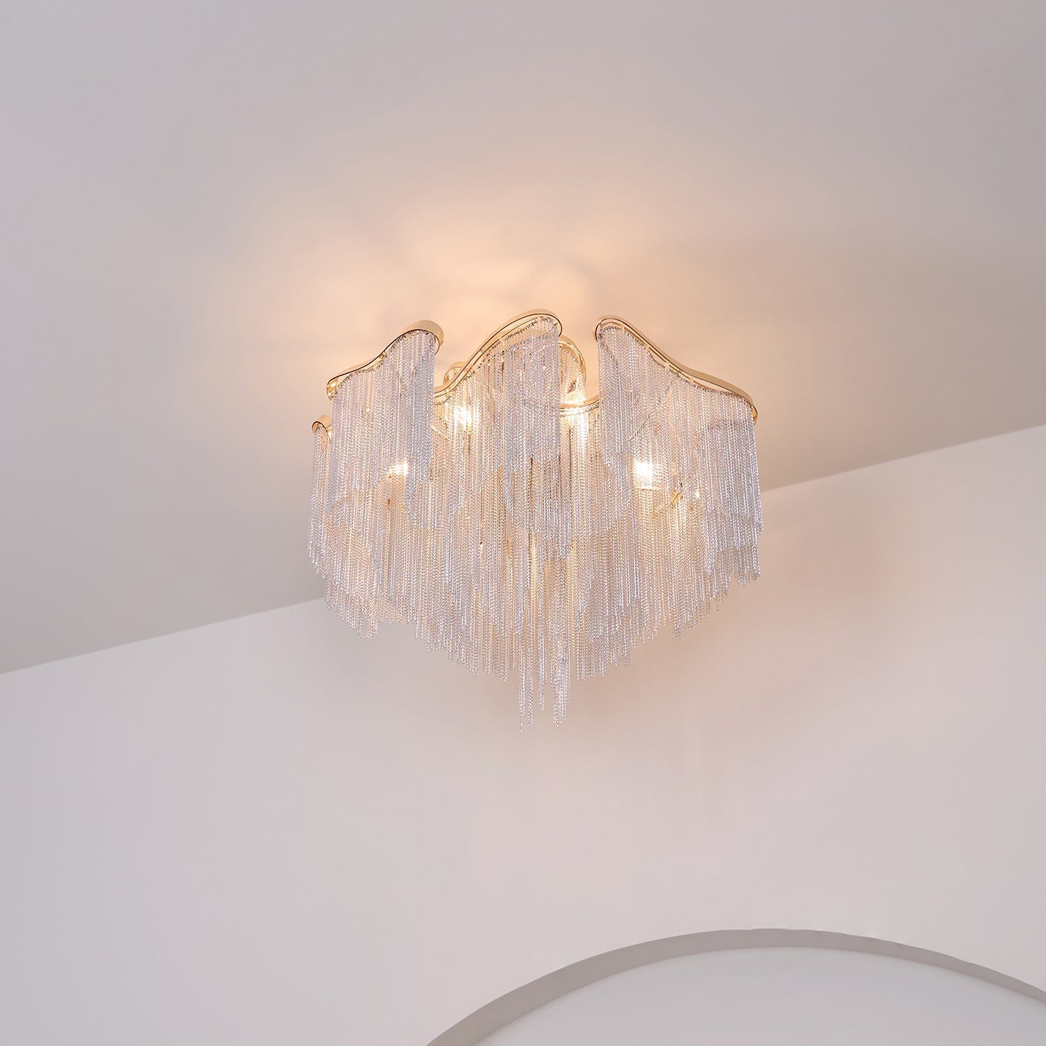 Modern Tassel Ceiling Lamp - Blowlighting