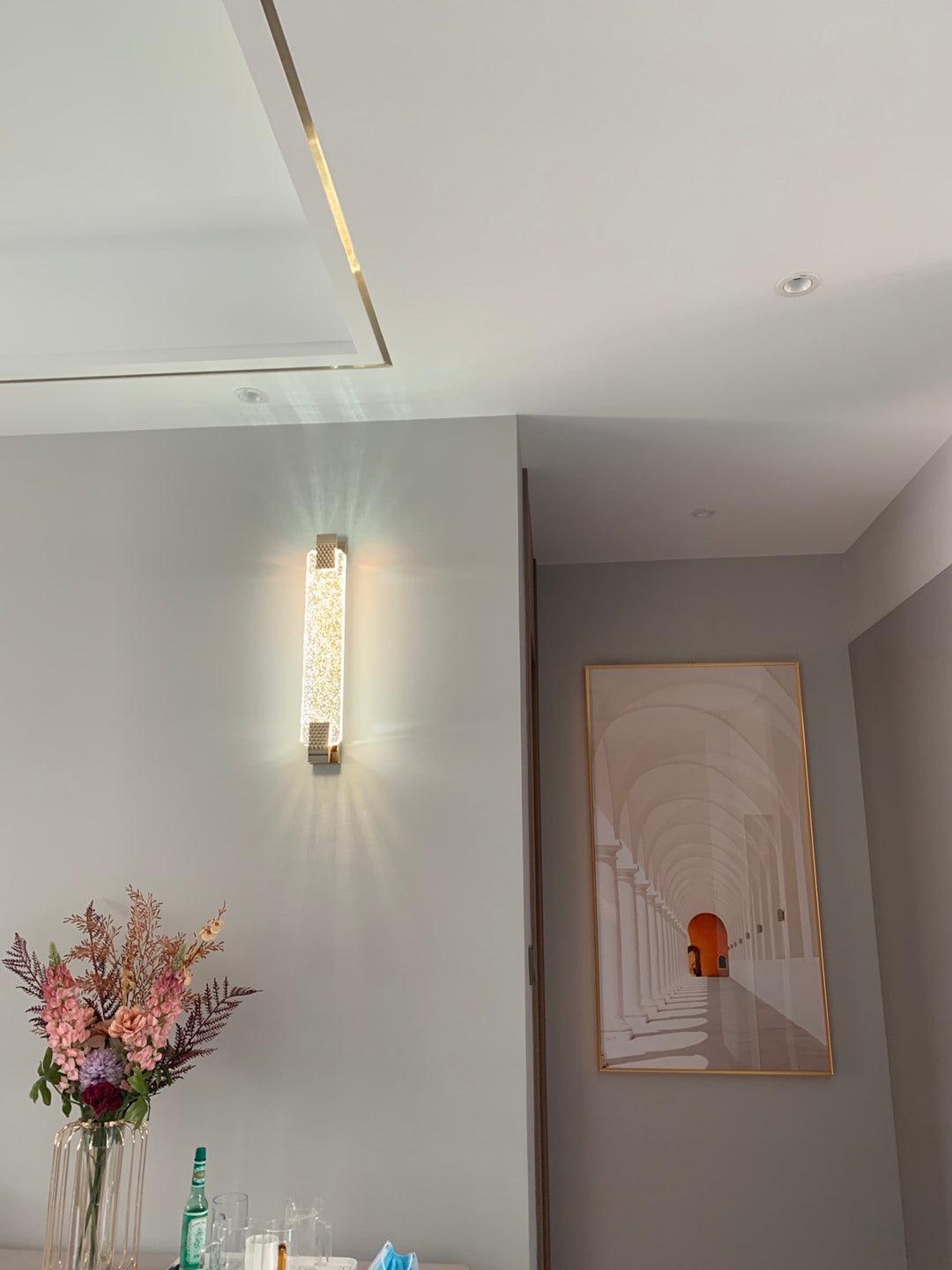 Virelre Lampe Murale Glam en Cristal - Neutralighting
