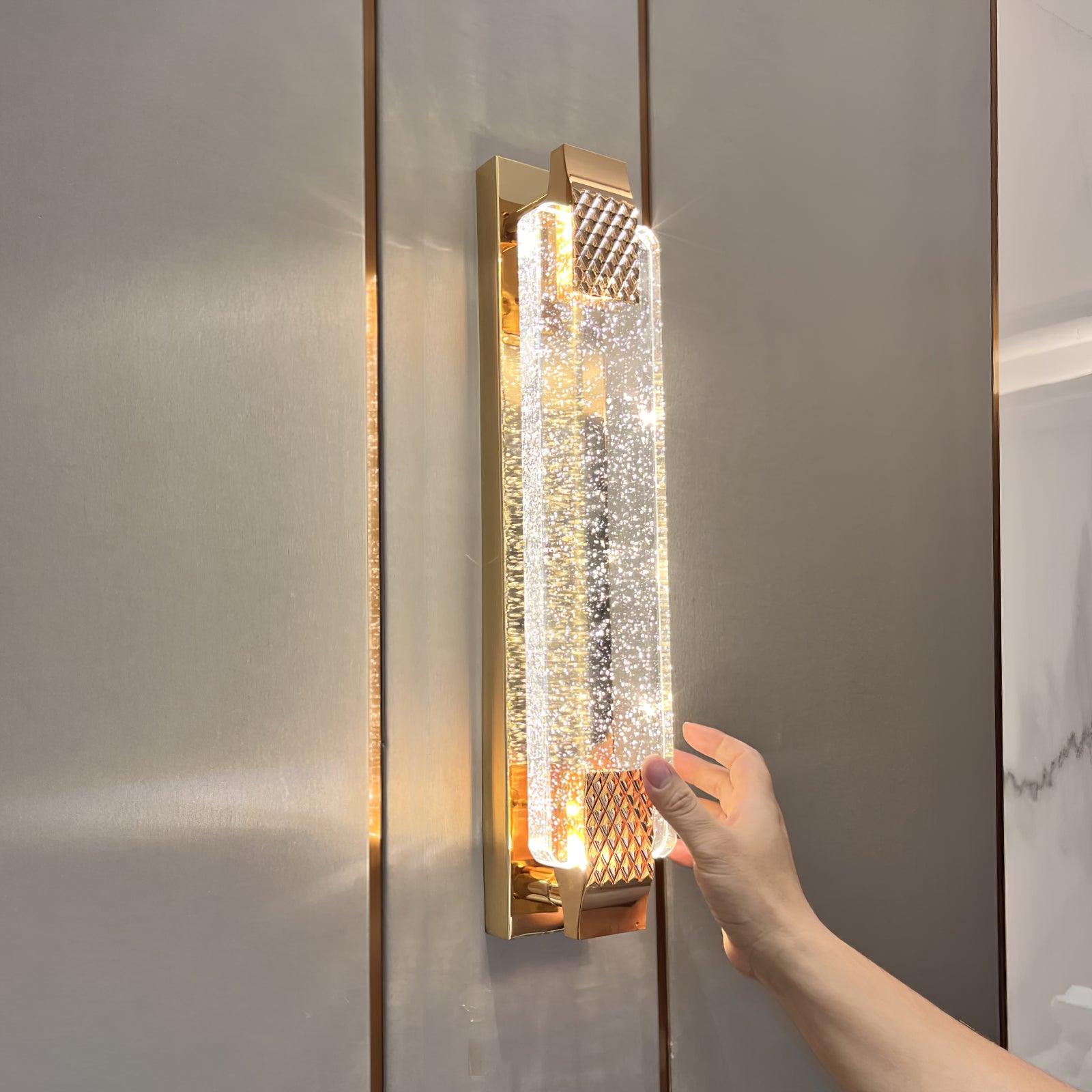 Virelre Lampe Murale Glam en Cristal - Neutralighting