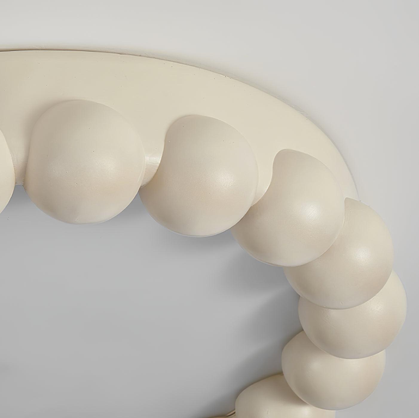 Solara Plafonnier Résine Bulle Rond Ludique Doux - Neutralighting