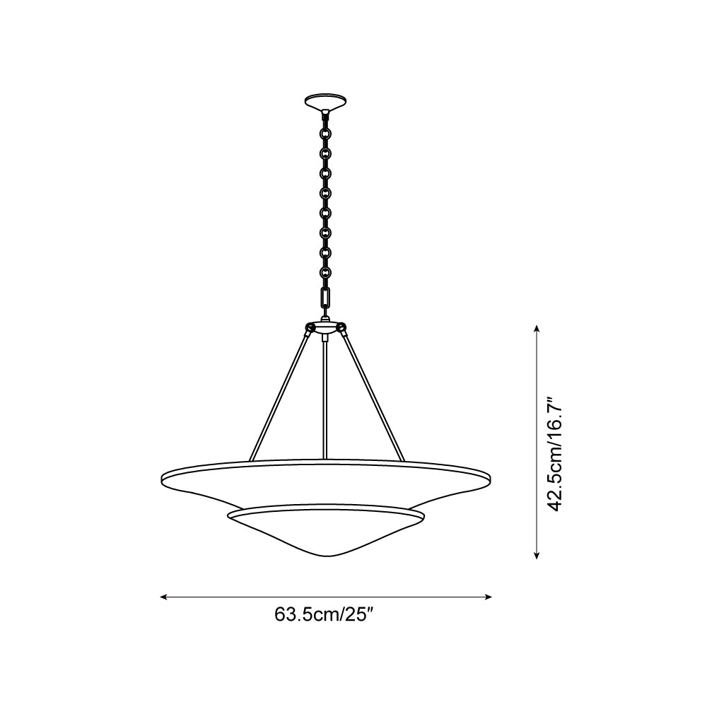 Mollino Chandelier Gypsum Sculptural Suspended - Letslighting