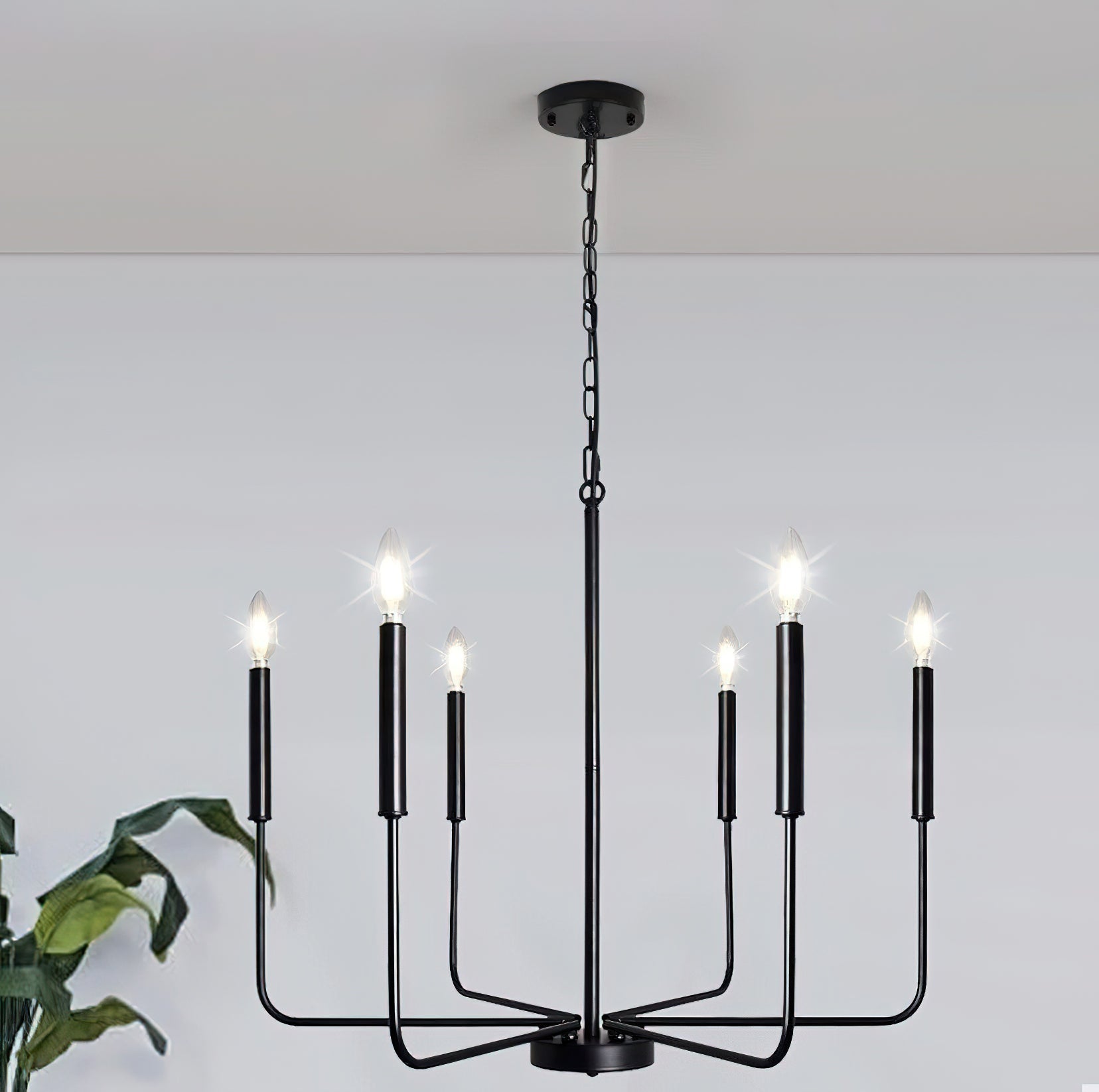 Lustra Lustre Bougie Bras Moderne - Neutralighting