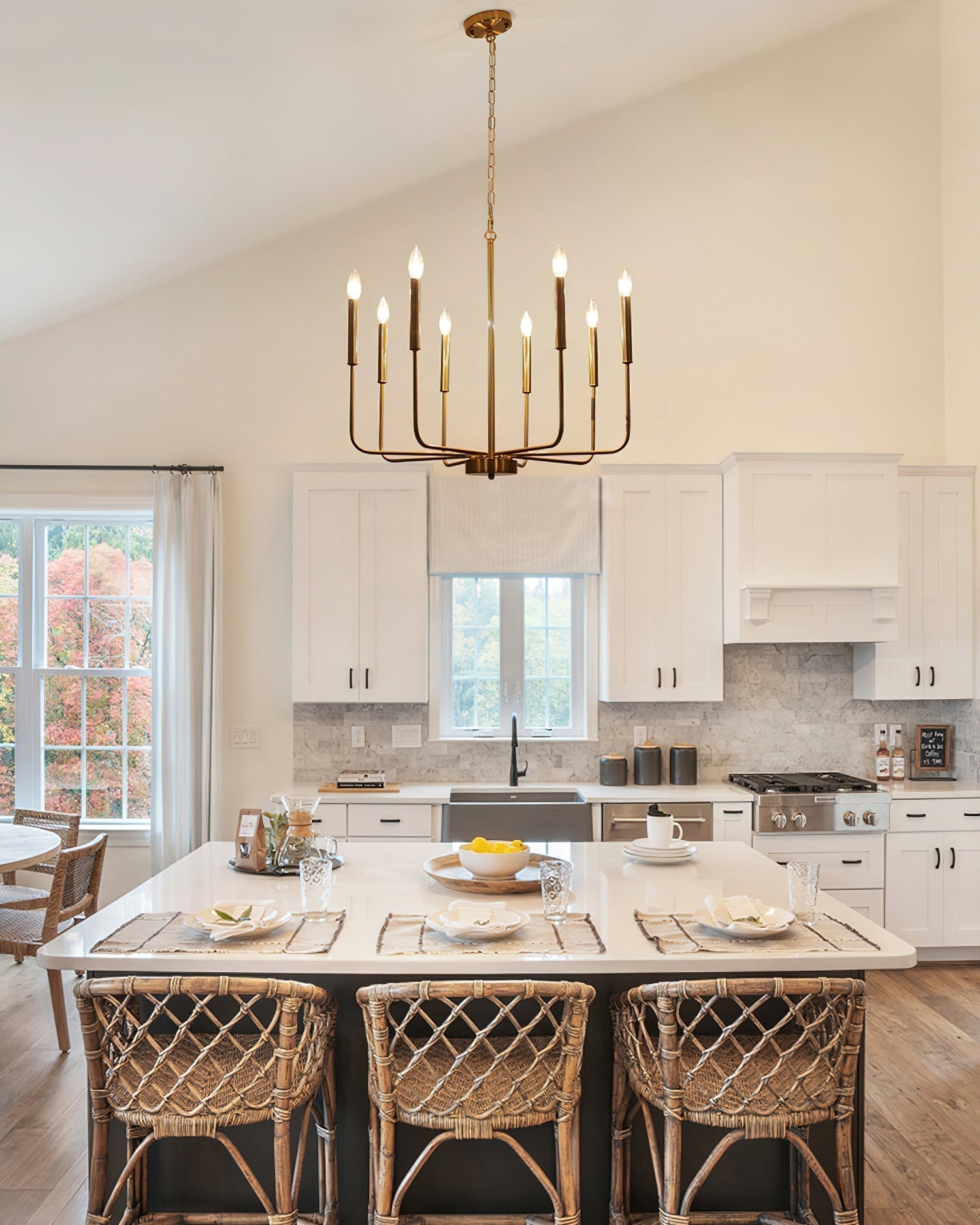 Lustra Lustre Bougie Bras Moderne - Neutralighting