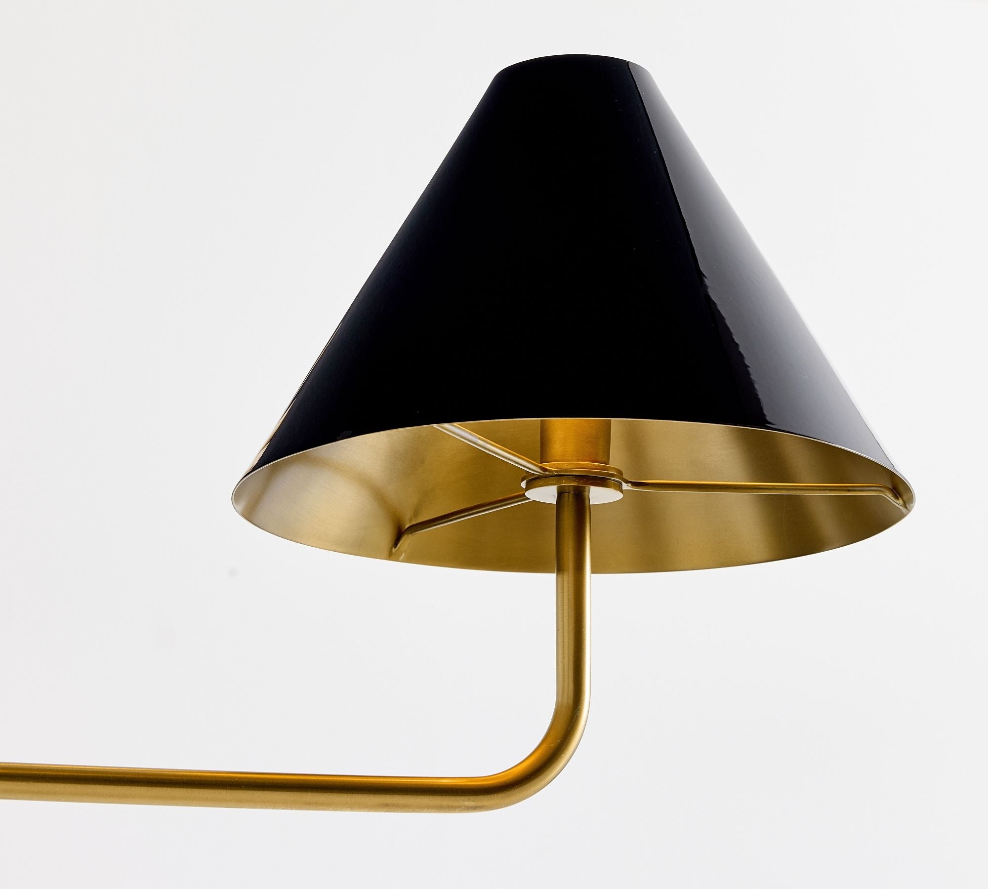 Zoruvyh Étage Ancien Industriel Tissu Métal Lustre - Neutralighting