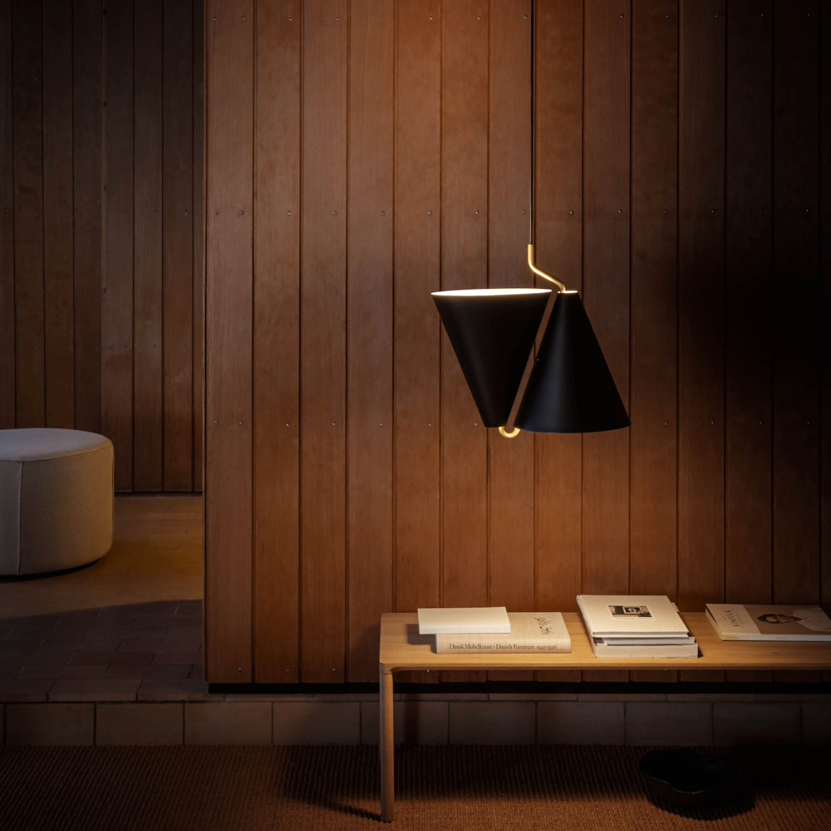 Covarir Modern Minimalist Brass Metal Pendant Lamp - Lamp Copper