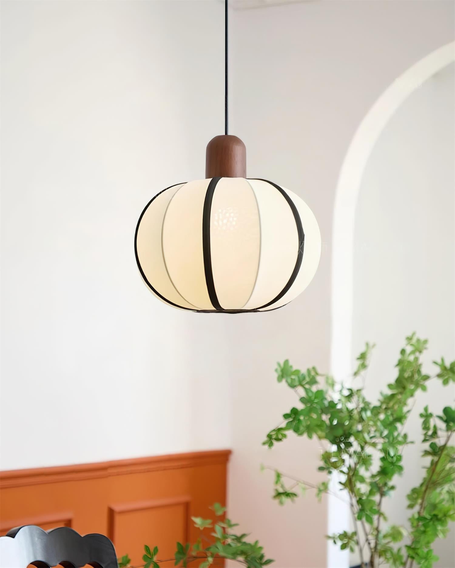 Mosh Suspension Globe Tissu Organique Minimaliste - Neutralighting