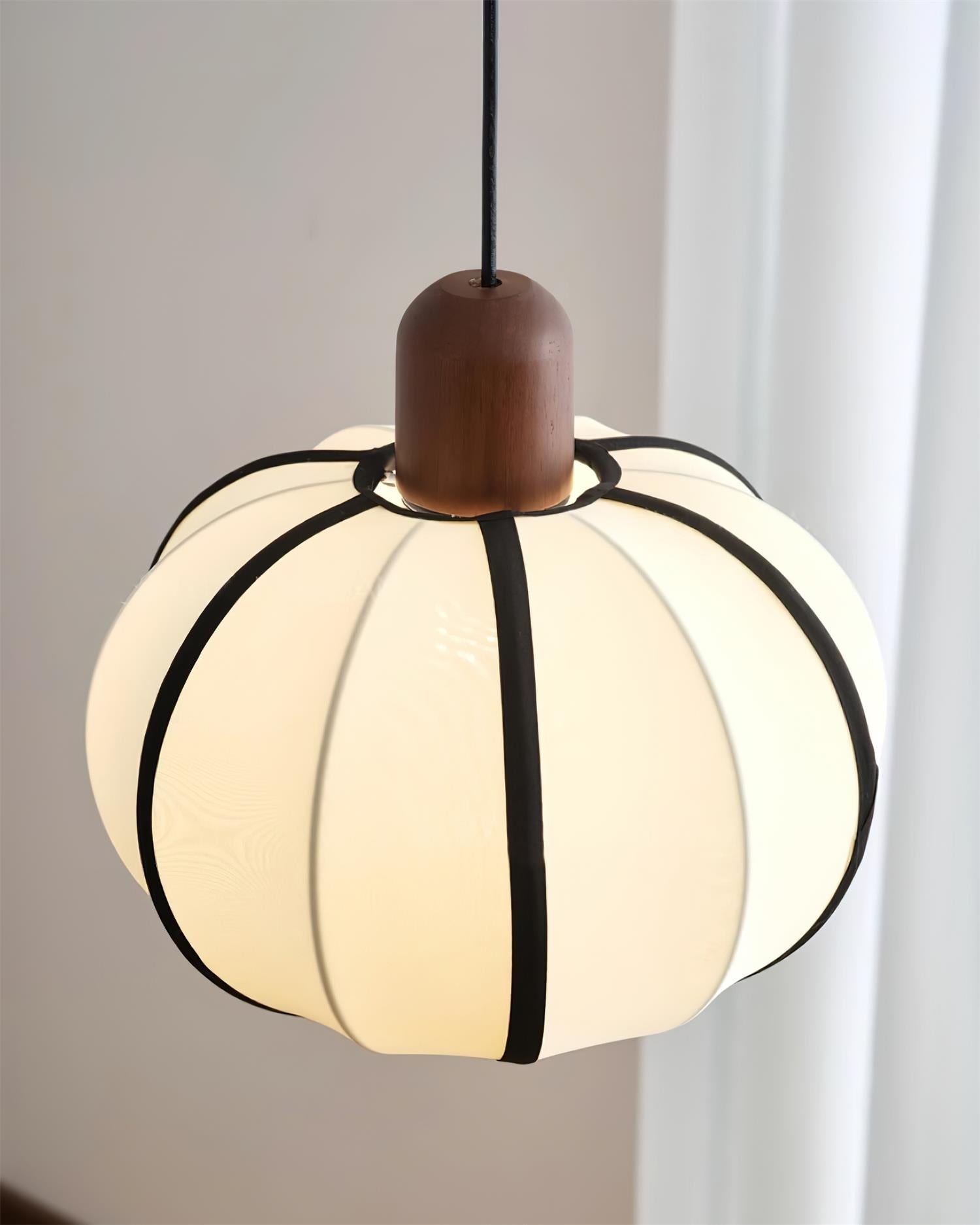 Mosh Suspension Globe Tissu Organique Minimaliste - Neutralighting