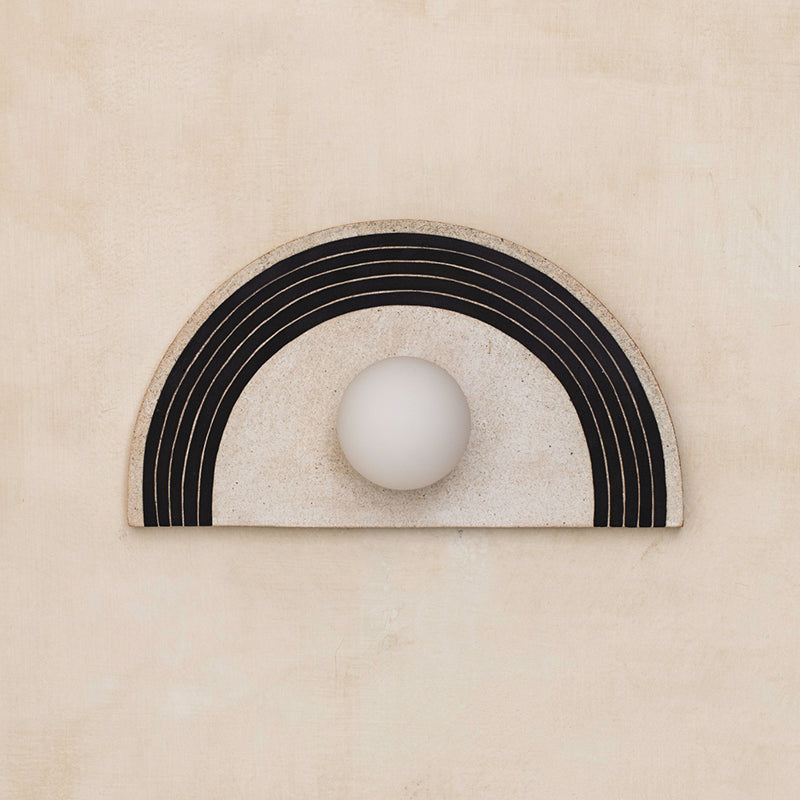 Nytheos Modern Minimalist Resin Glass Wall Lamp - Lamp Copper