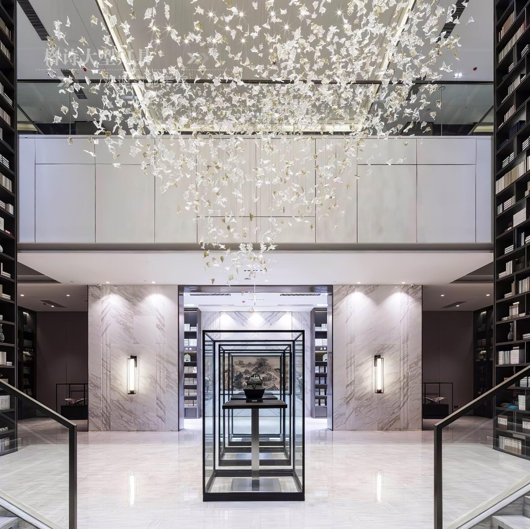 Syraean Lustre en cristal multicolore en forme de feuille d'érable - Neutralighting