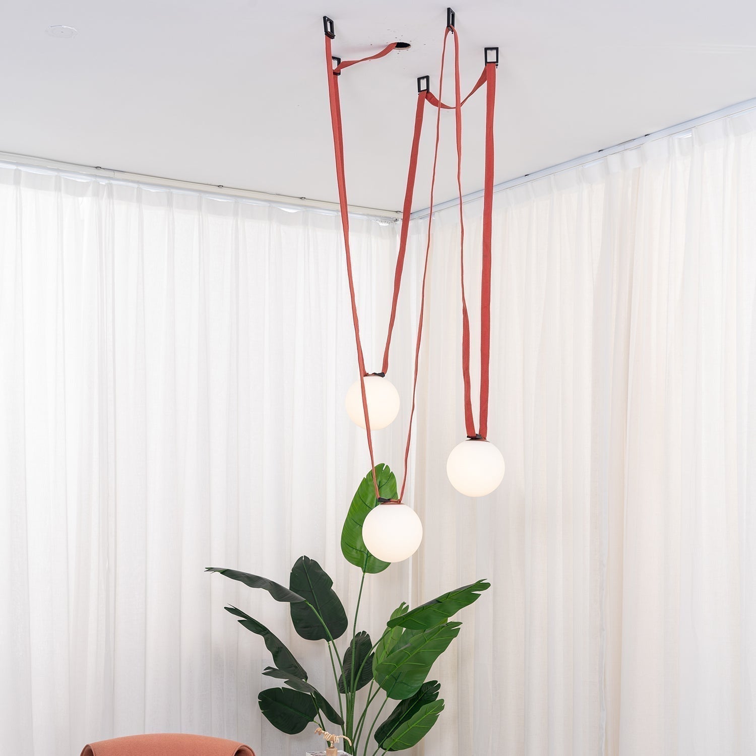 Zephira Suspension à Sangles Multiples - Neutralighting