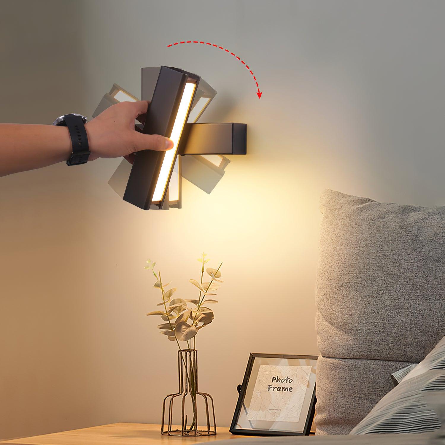 Cadence Applique murale réglable en aluminium pour chambre à coucher et salon - Neutralighting
