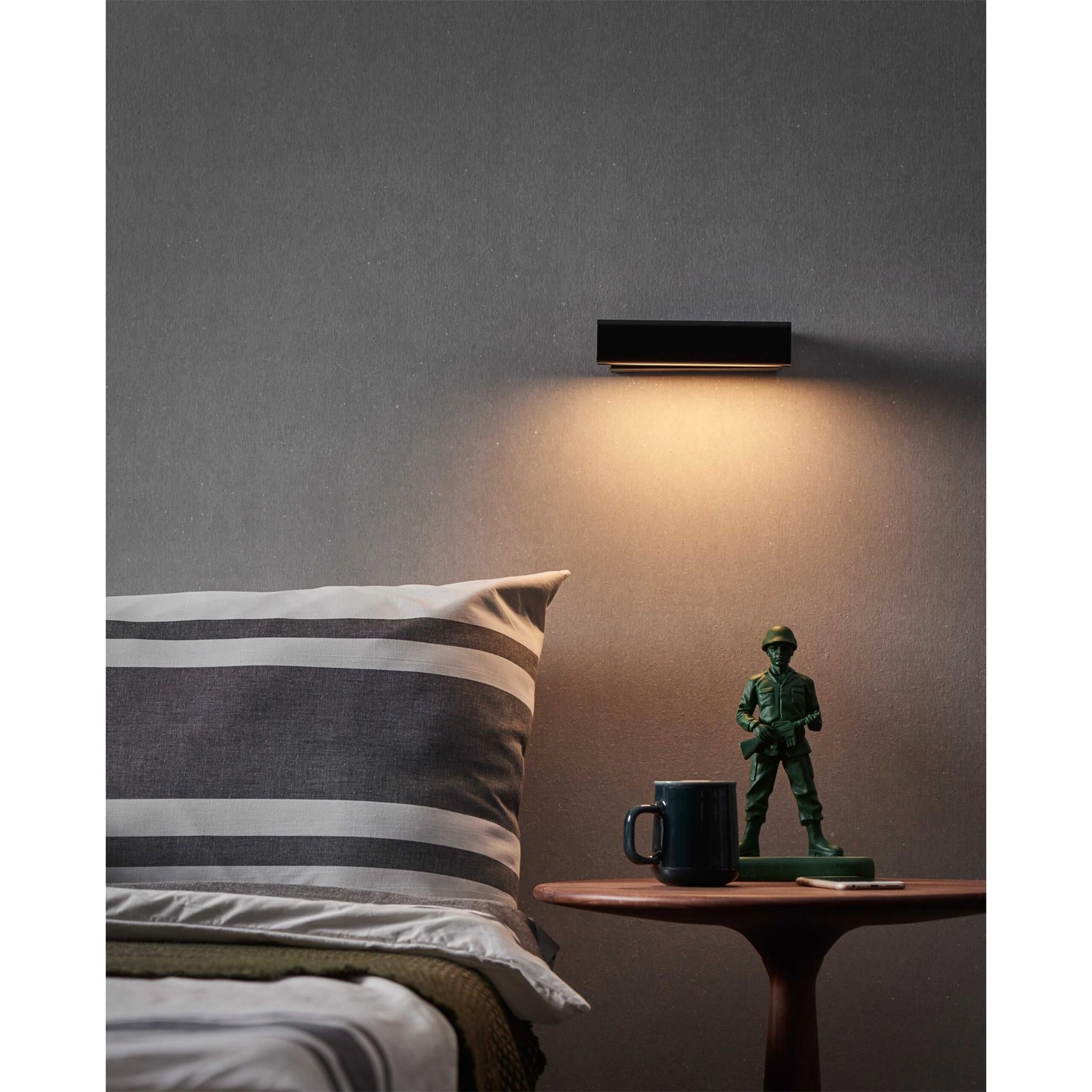 Olvynora Rotating Modern Minimalist Wooden Metal Wall Lamp - Lamp Copper