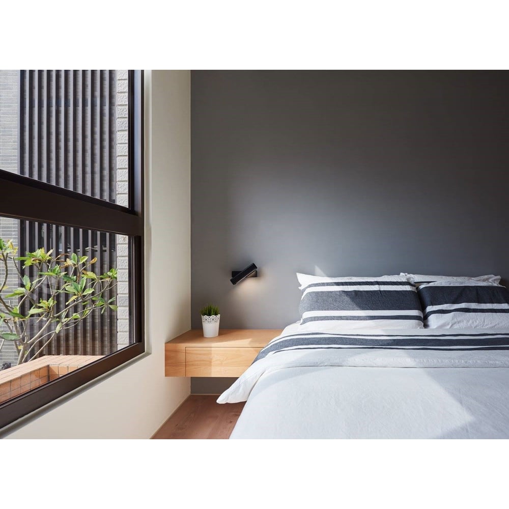 Olvynora Rotating Modern Minimalist Wooden Metal Wall Lamp - Lamp Copper