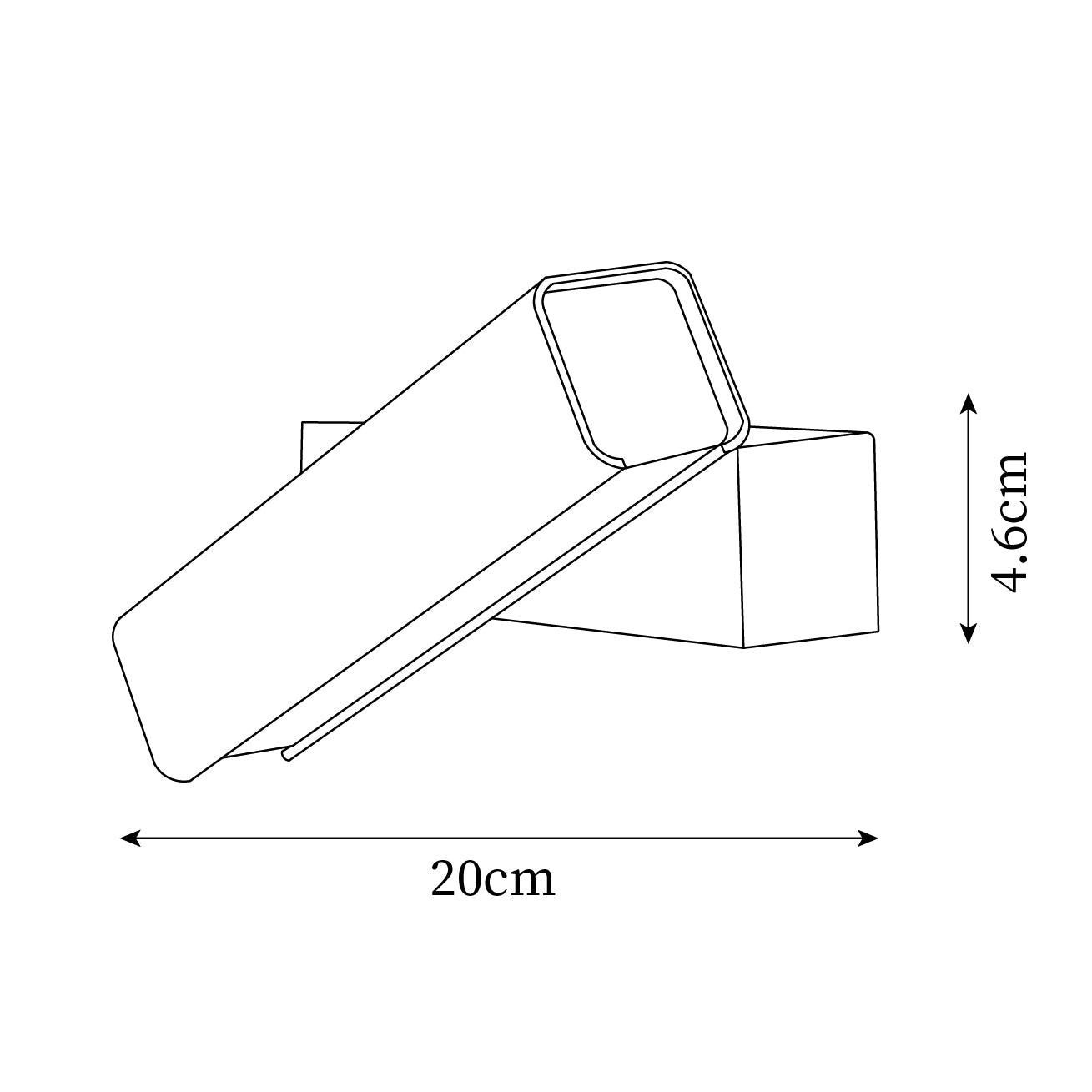 Cadence Applique murale réglable en aluminium pour chambre à coucher et salon - Neutralighting