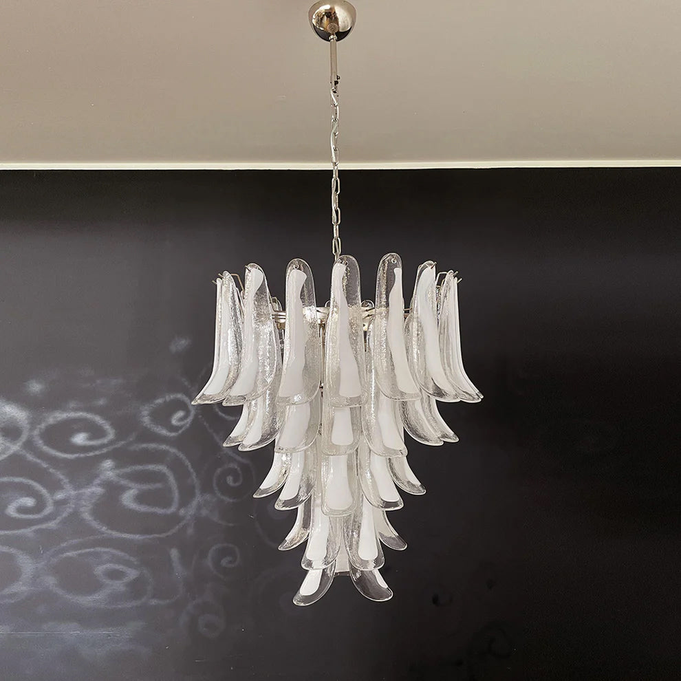 Orshaan Postmodern Luxury Metal Glass Chandelier - Lamp Copper