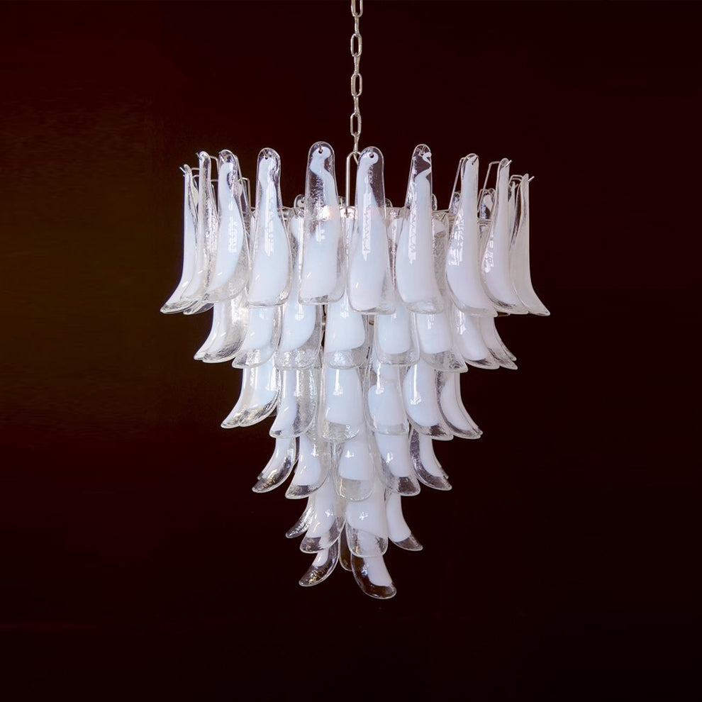 Orshaan Postmodern Luxury Metal Glass Chandelier - Lamp Copper