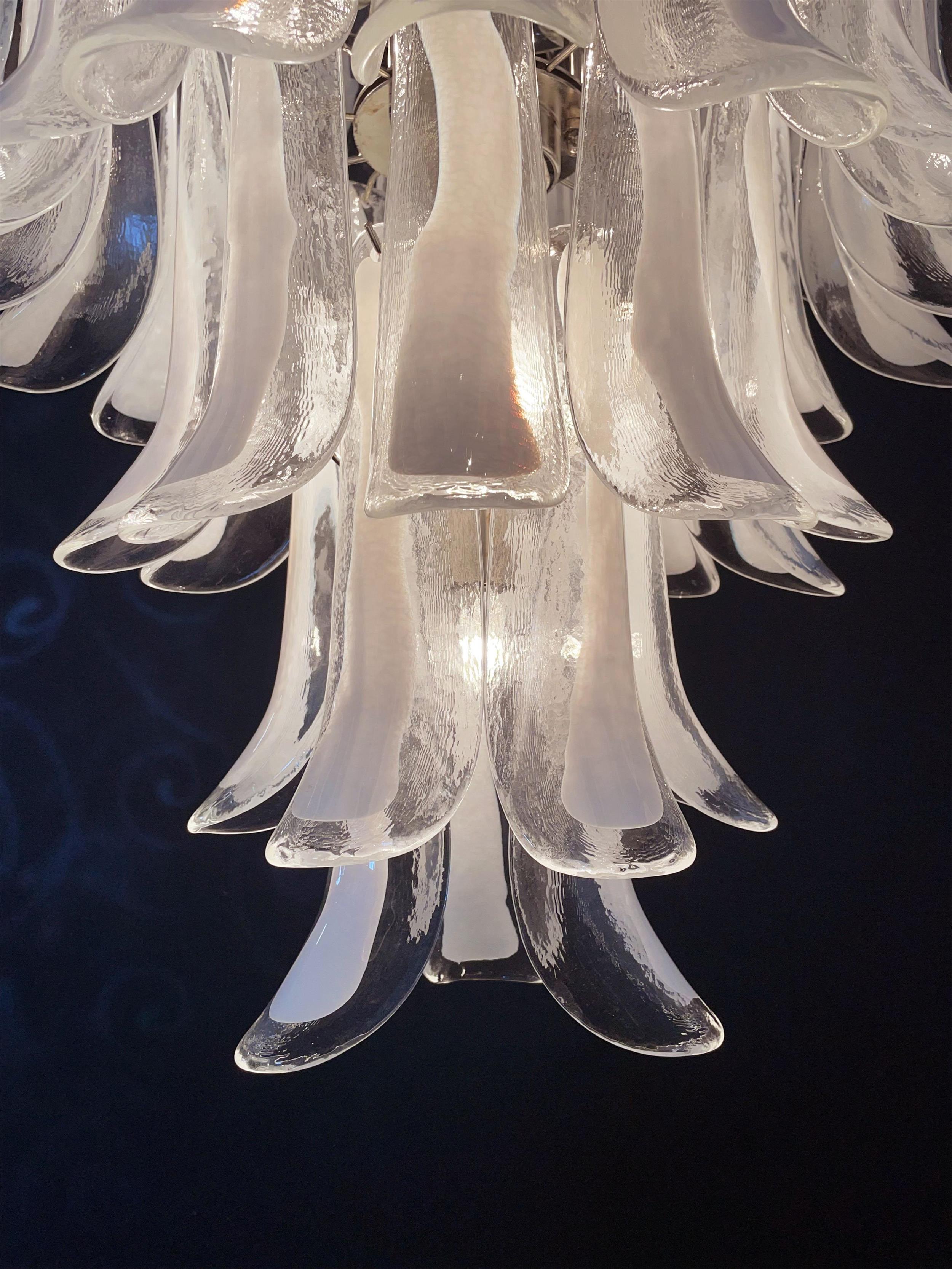 Alsorisra Postmodern Luxury Petal Glass Chandelier - Lamp Copper