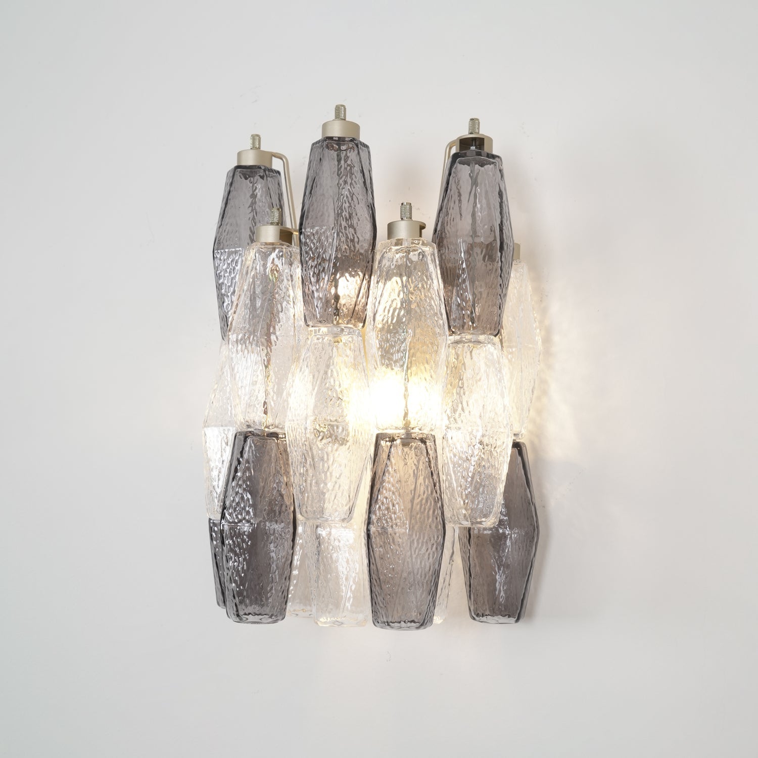 Aurora Wall Lamp Rhombus Glass Tiered - Letslighting