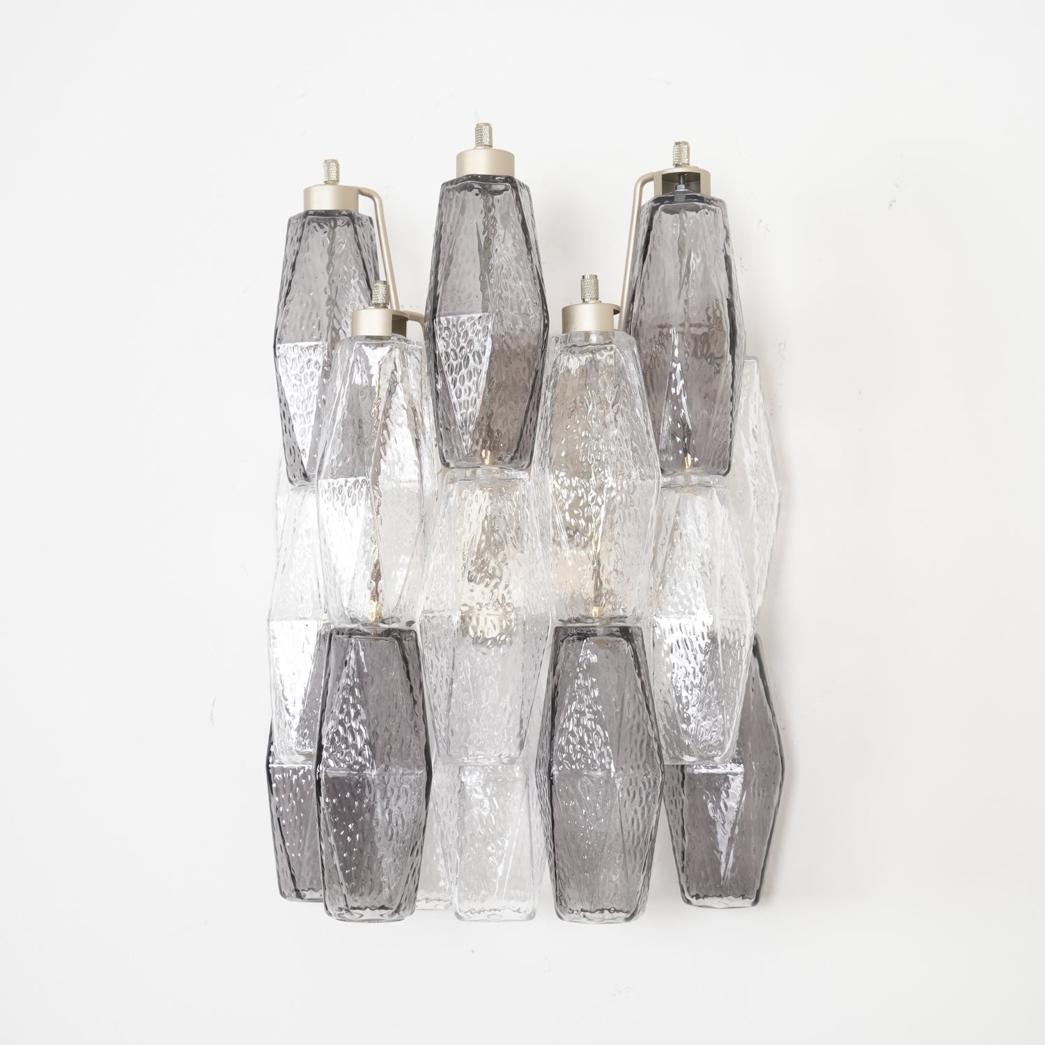 Aurora Wall Lamp Rhombus Glass Tiered - Letslighting