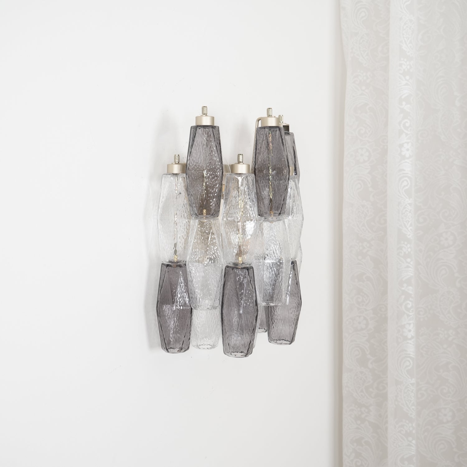Aurora Wall Lamp Rhombus Glass Tiered - Letslighting