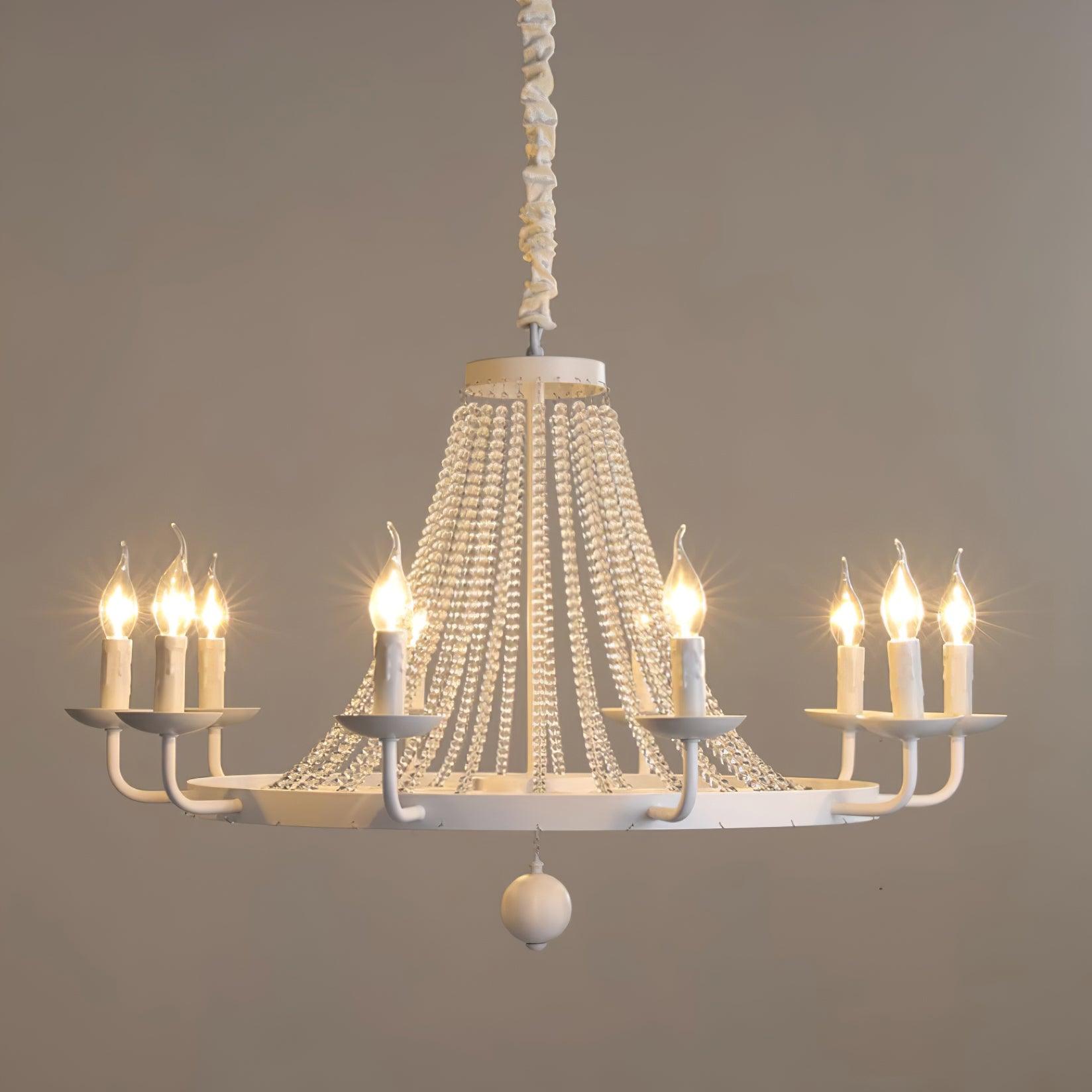 Naples Lustre Crystal Fer Rustique Moderne - Neutralighting