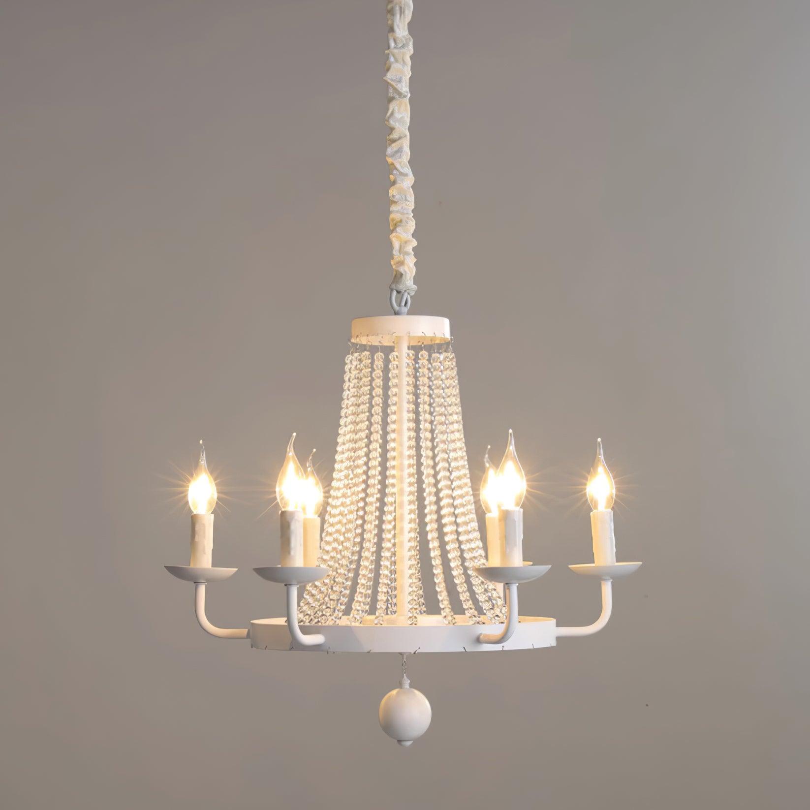 Naples Lustre Crystal Fer Rustique Moderne - Neutralighting