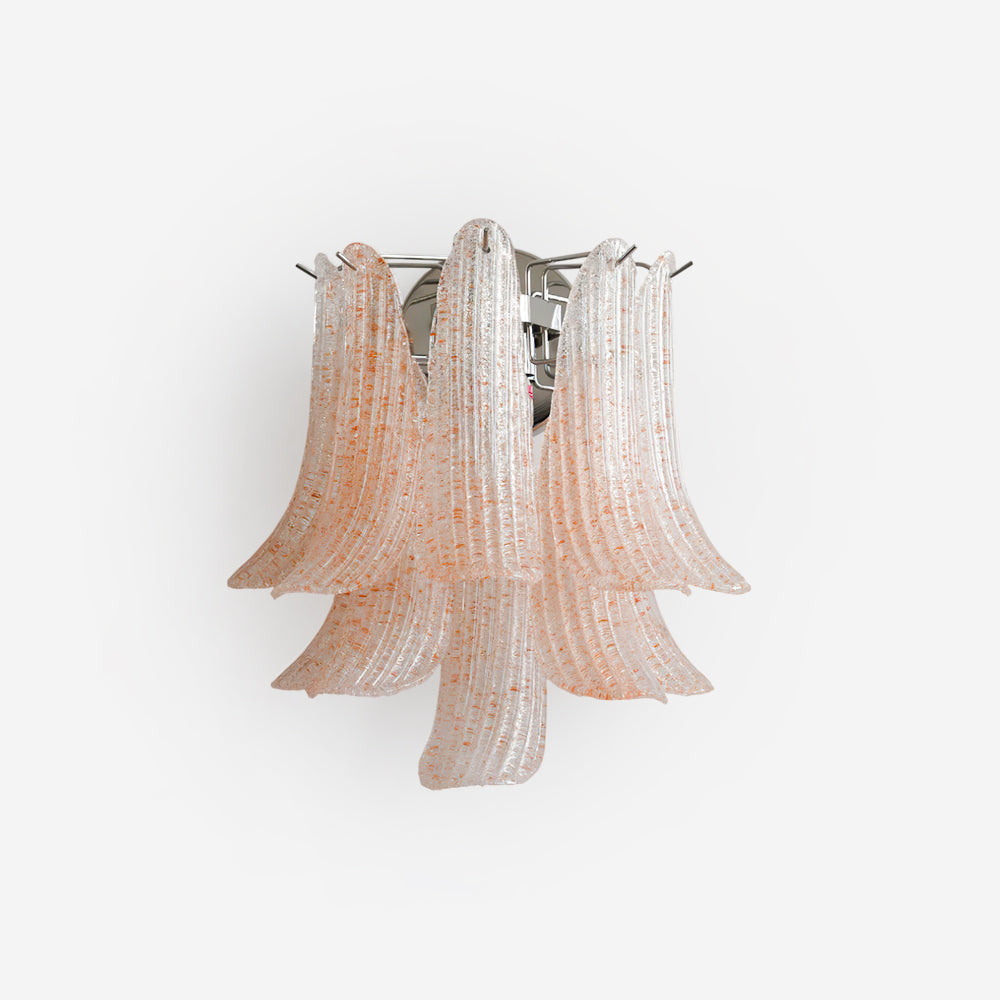 Nason Applique Murale Motif Pétales en Verre Texturé - Neutralighting
