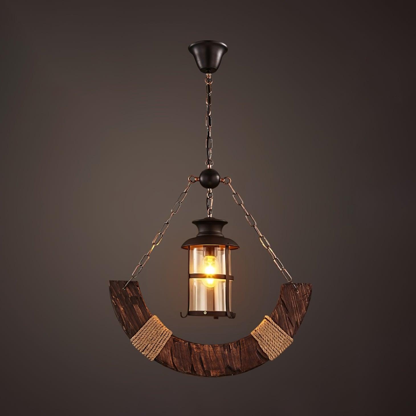 Aurzorir Vintage Wood Chandelier - Letslighting
