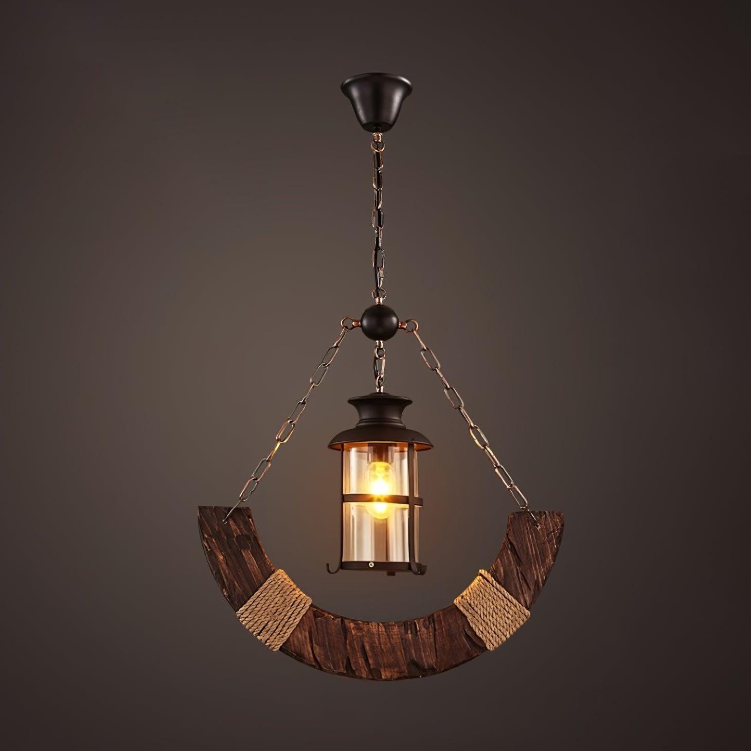 Aurzorir Vintage Wood Chandelier - Letslighting