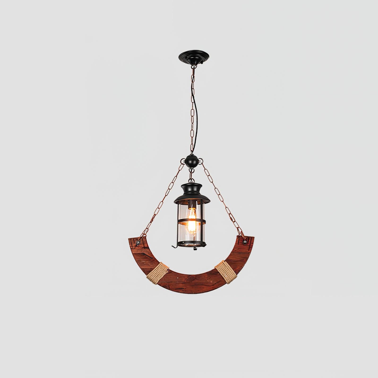 Aurzorir Vintage Wood Chandelier - Letslighting