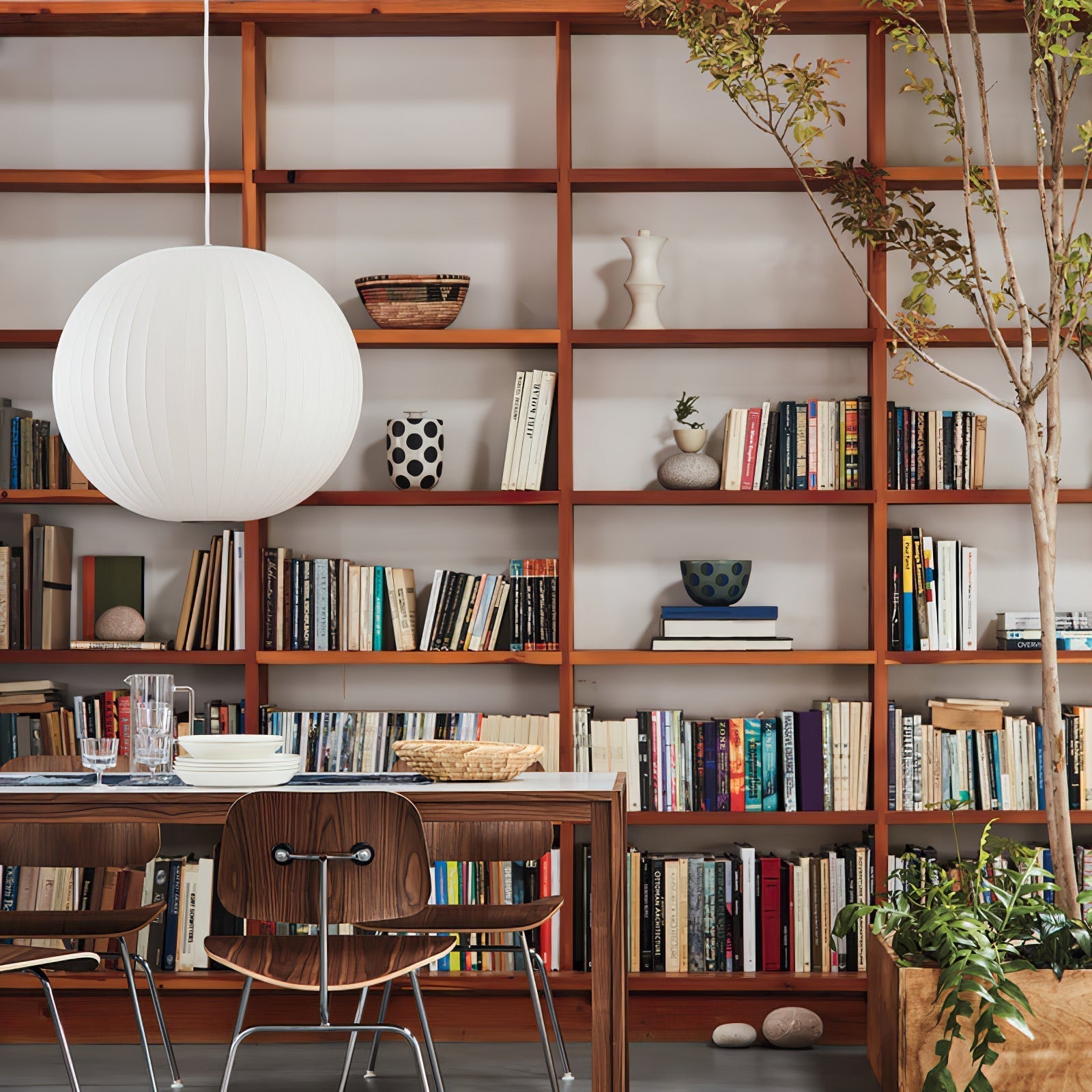 Nelson Swing Arm Pendant Lamp - Blowlighting