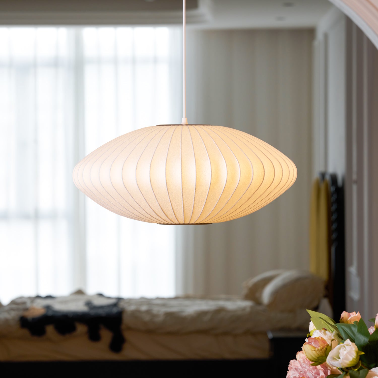 Alvaris White Modern Pendant Light - Letslighting
