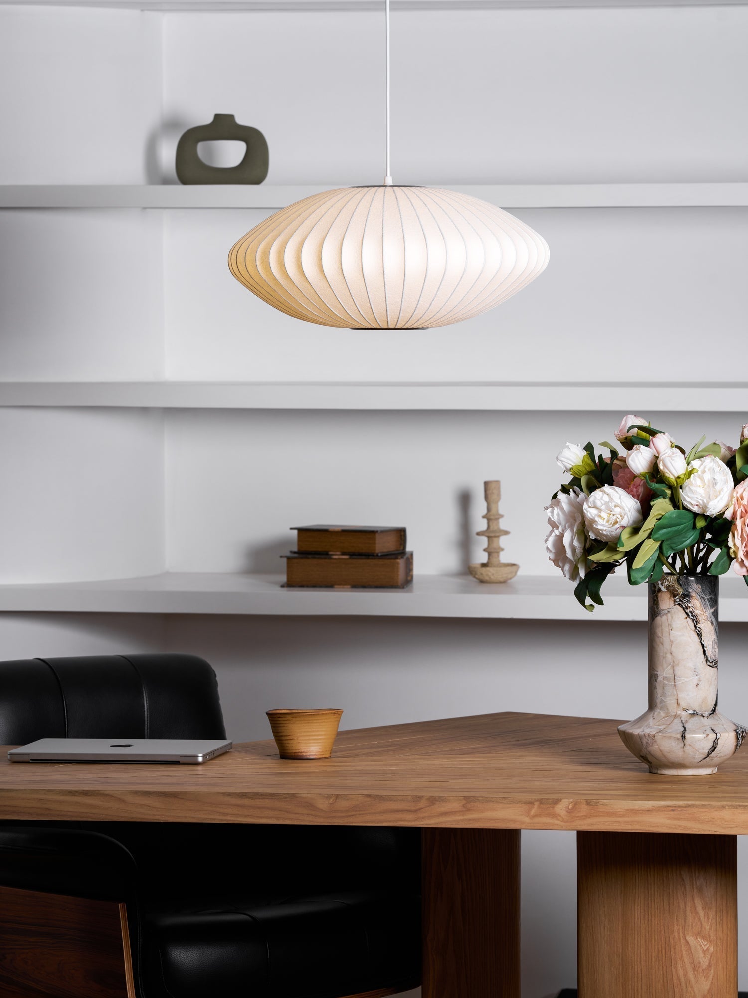 Alvaris White Modern Pendant Light - Letslighting
