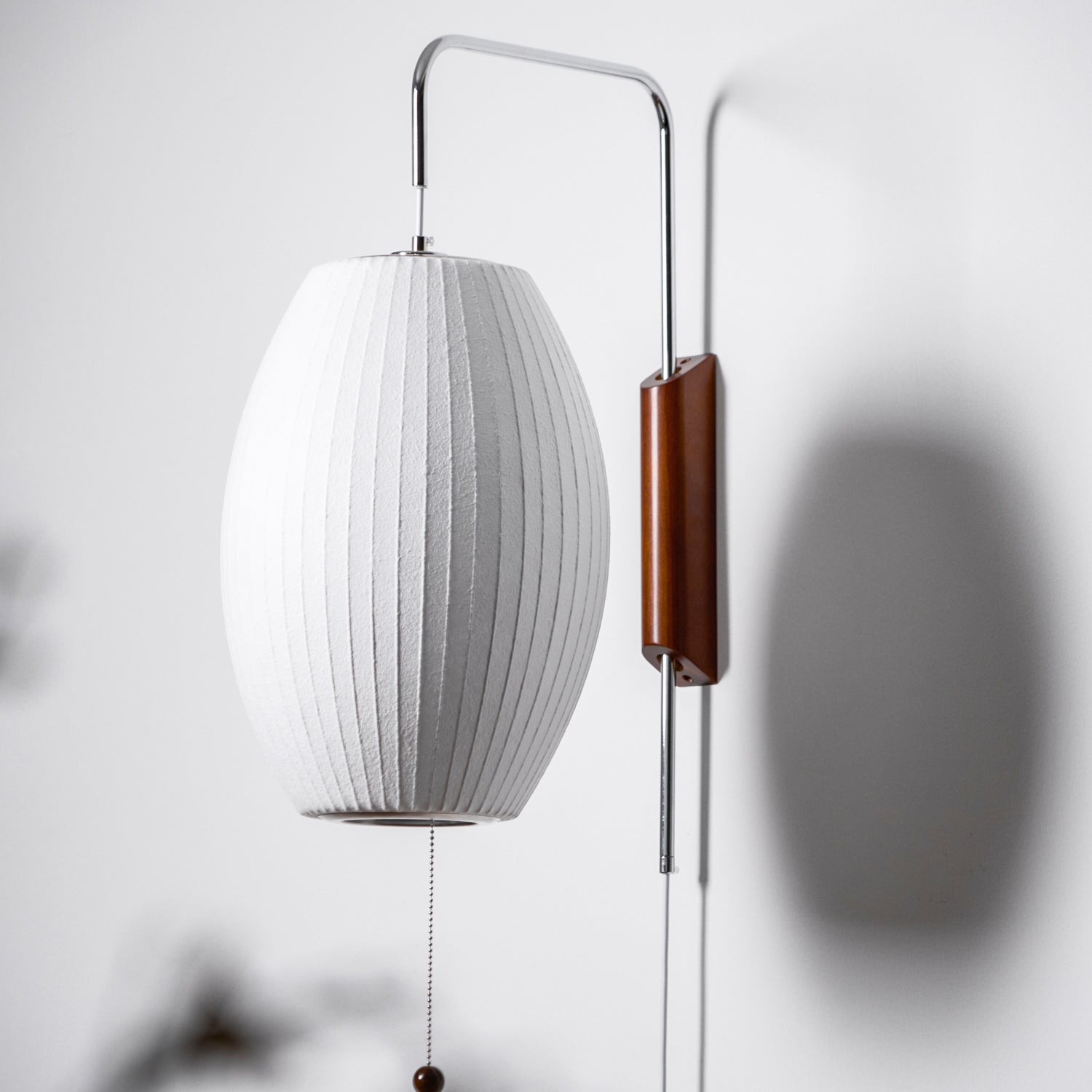 Lustra Wall Sconce Walnut Ball - Neutralighting