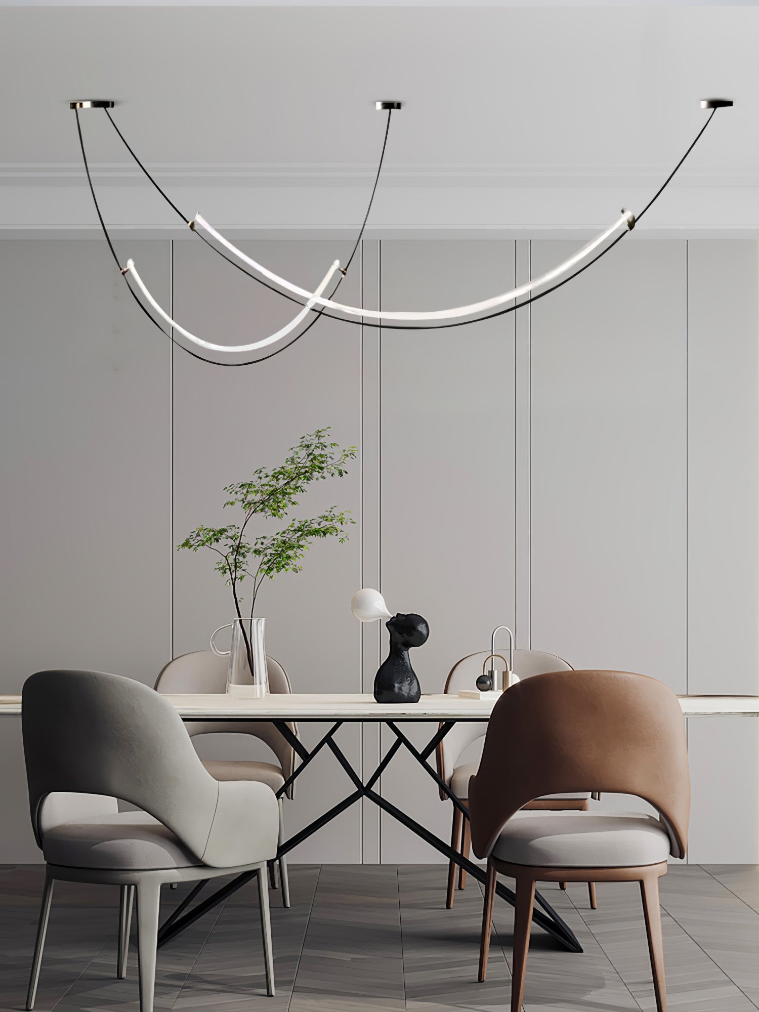 Luxe Lampe suspendue moderne en acrylique - Neutralighting
