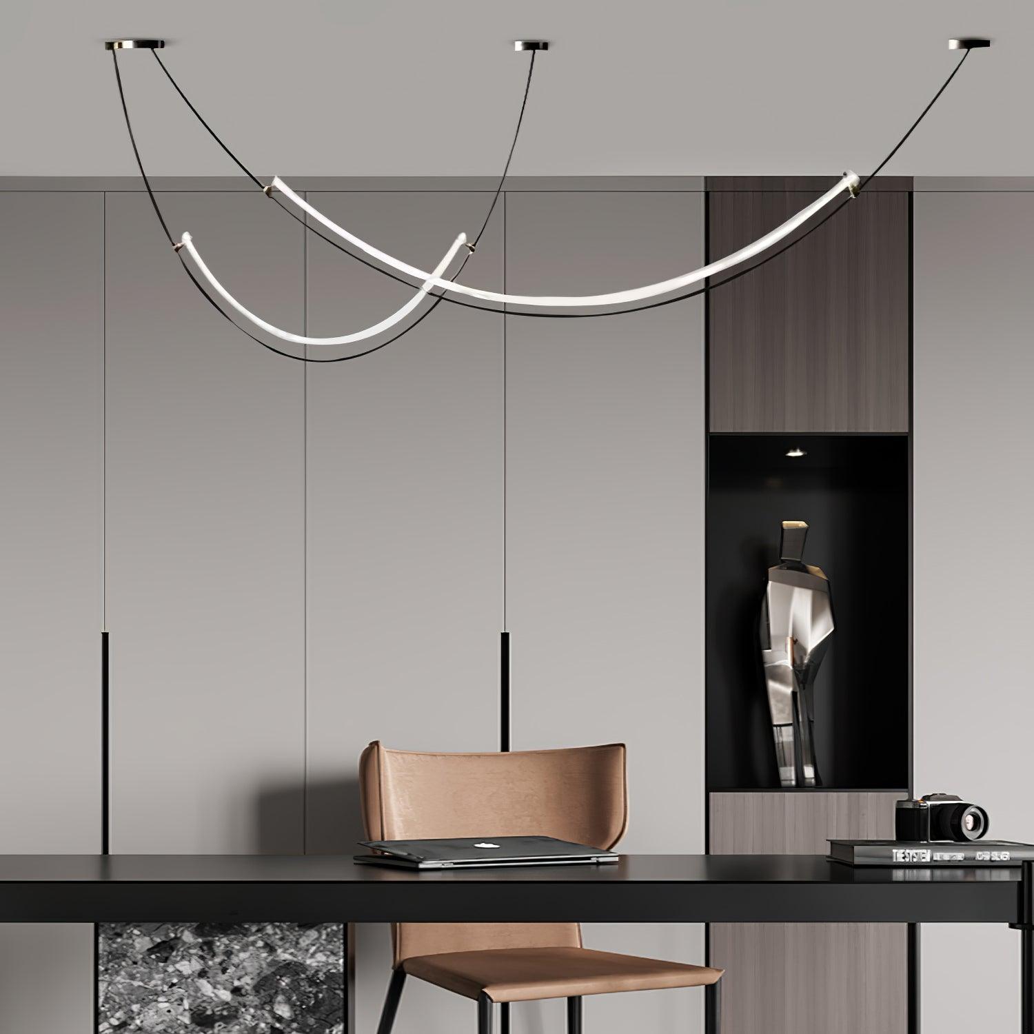 Zephira Suspension LED Courbée - Neutralighting