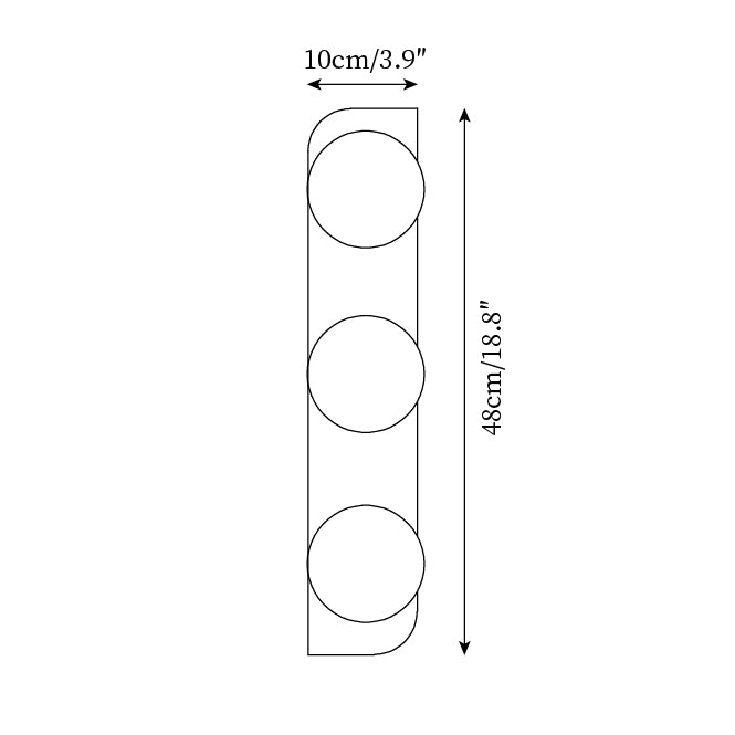 Ritta Applique Murale Moderne en Travertin - Neutralighting