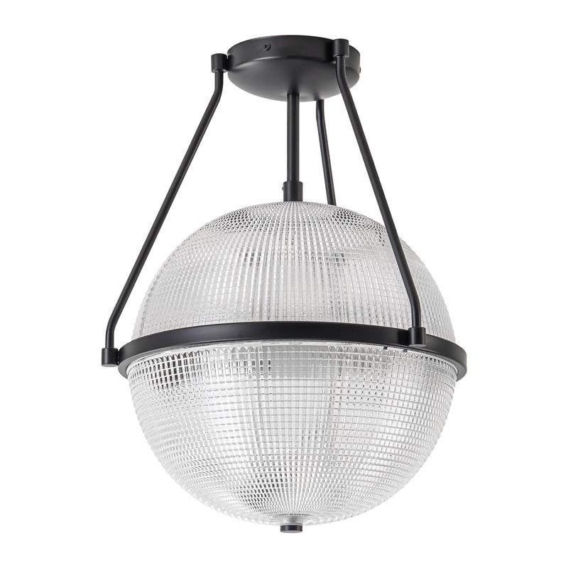 Atale Modern Minimalist Glass Metal Ceiling Lamp - Lamp Copper