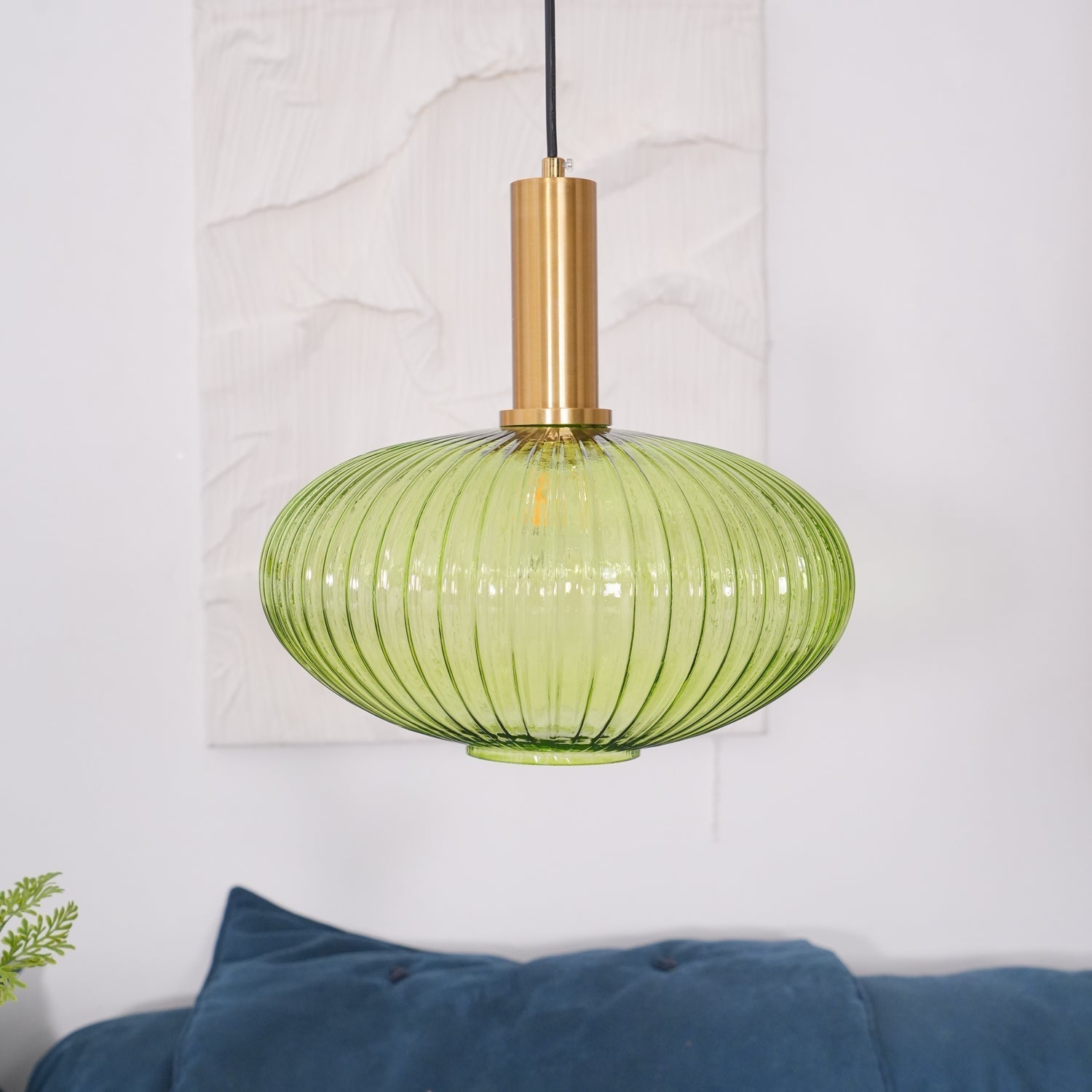 Elara Lampe Pendante Élégante à Rayures - Neutralighting