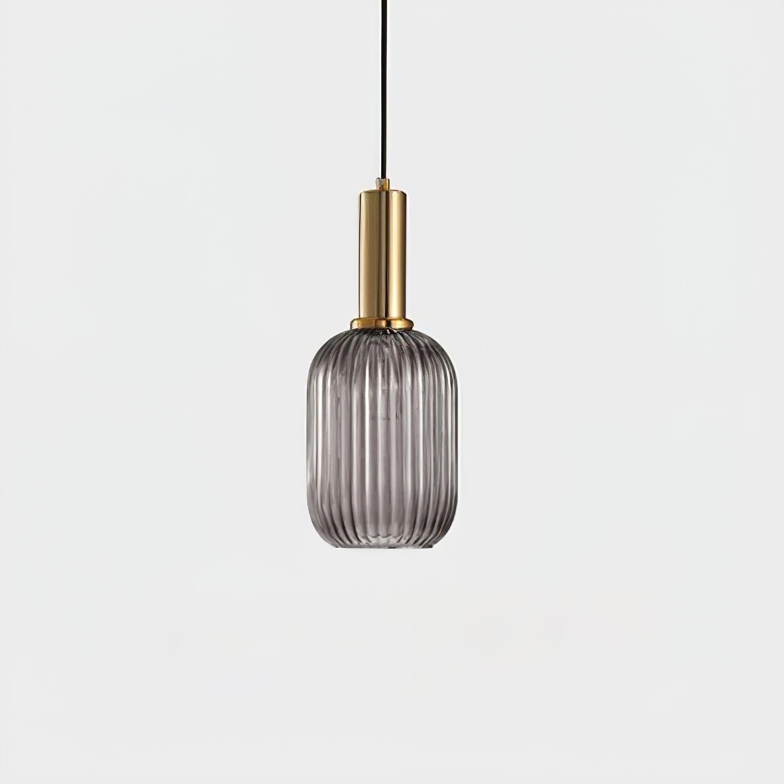 Elara Lampe Pendante Élégante à Rayures - Neutralighting