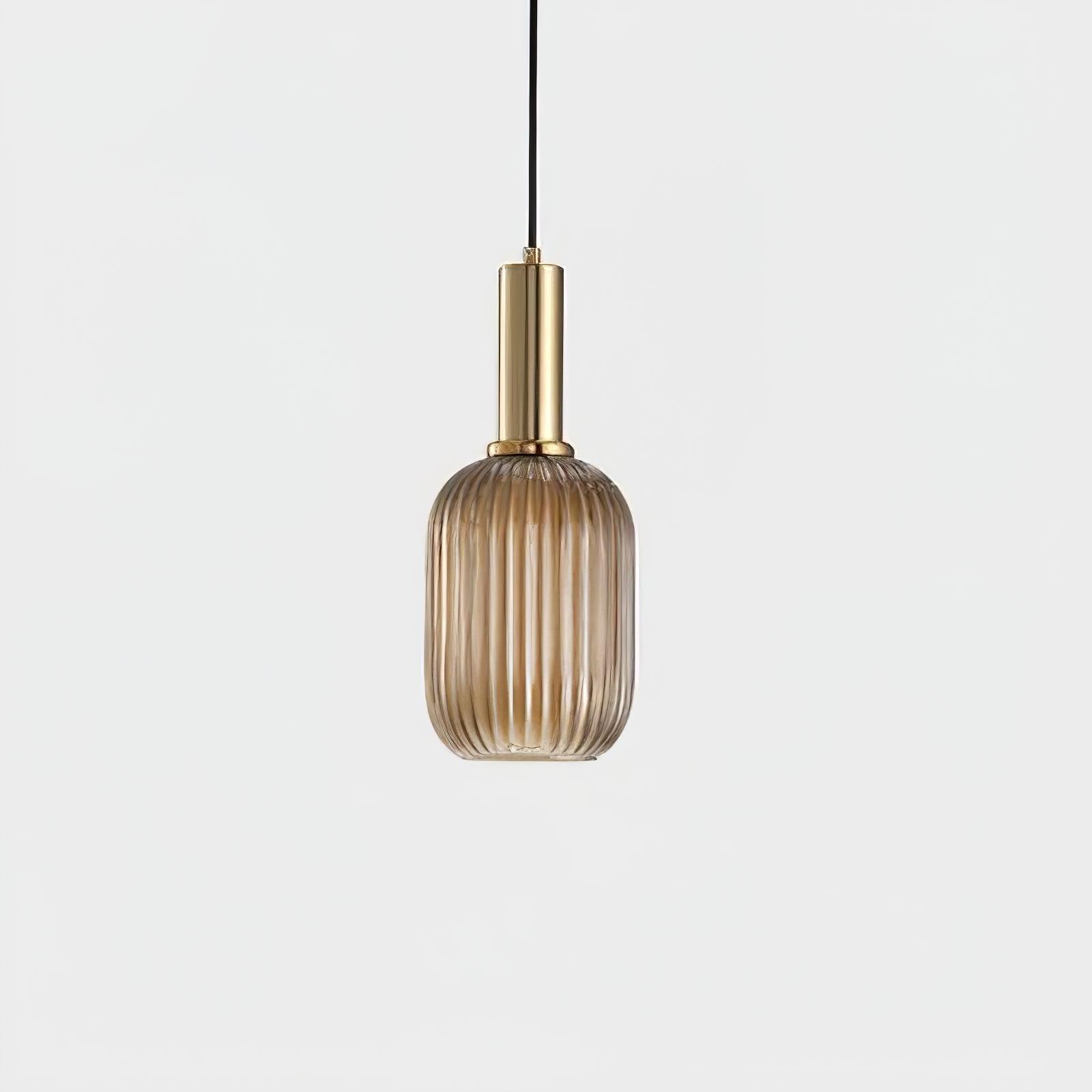 Elara Lampe Pendante Élégante à Rayures - Neutralighting