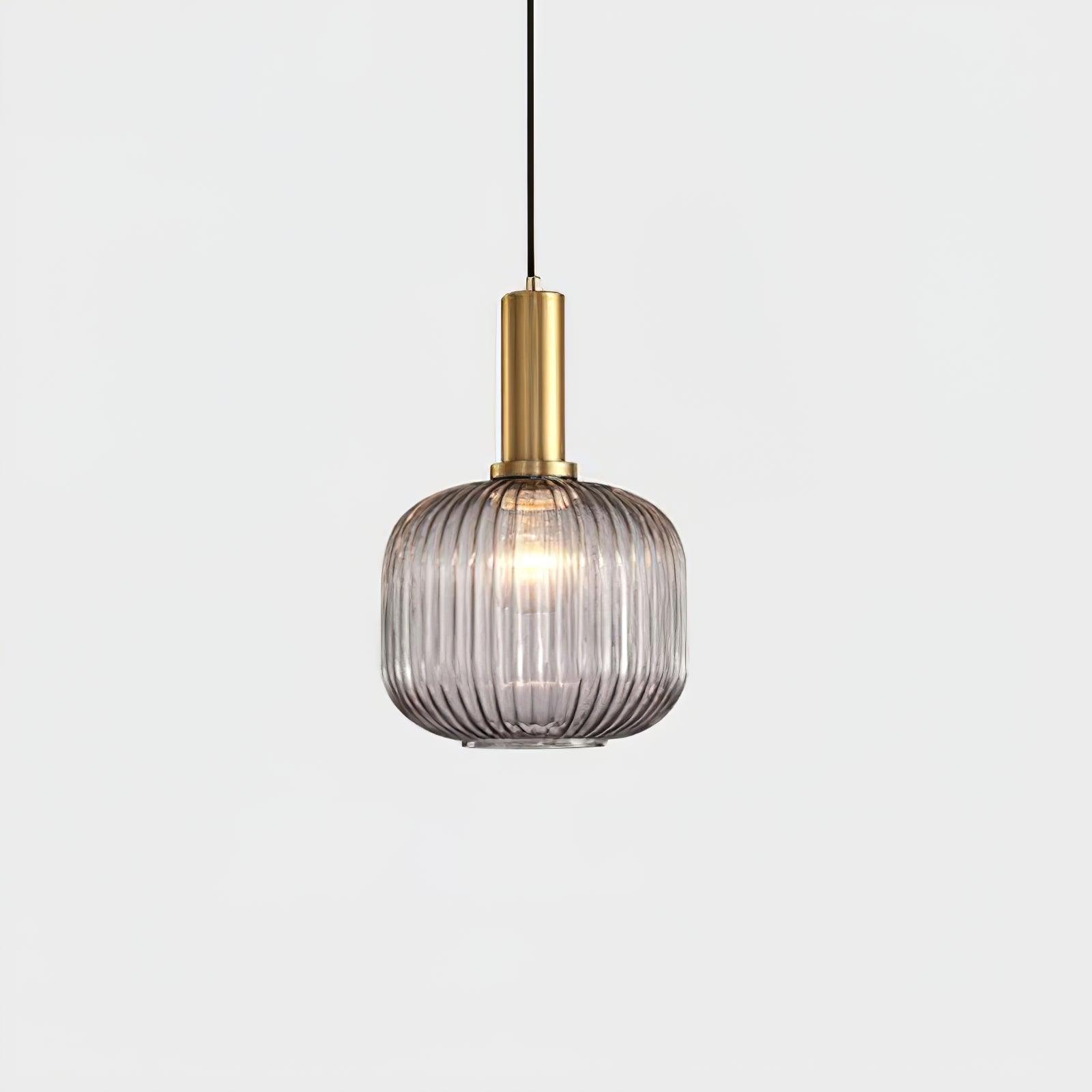 Elara Lampe Pendante Élégante à Rayures - Neutralighting