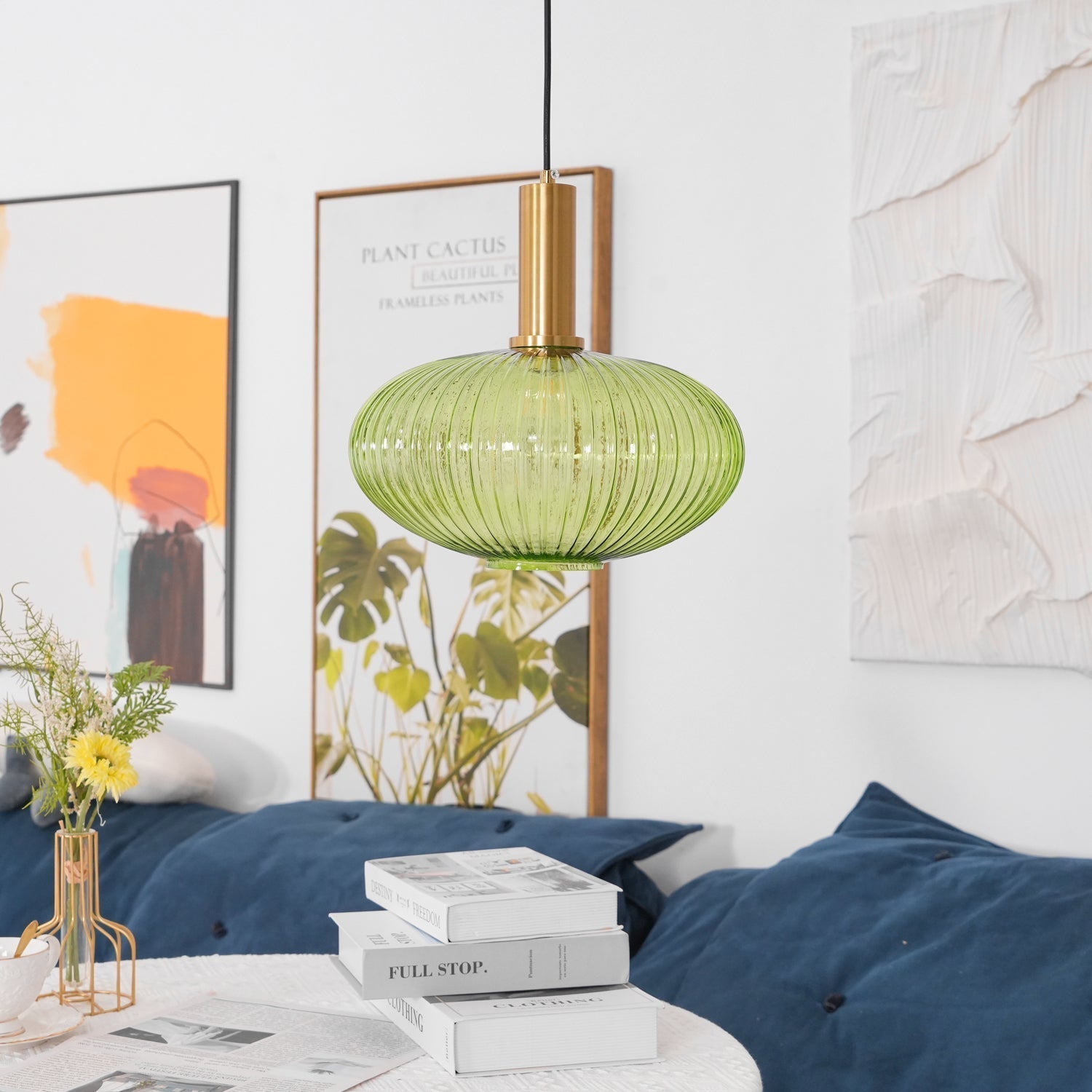 Elara Lampe Pendante Élégante à Rayures - Neutralighting