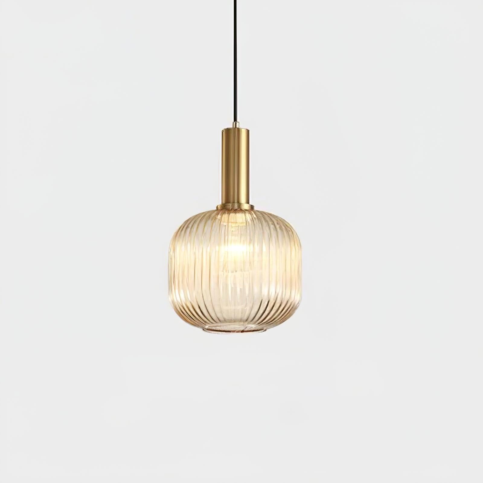 Elara Lampe Pendante Élégante à Rayures - Neutralighting