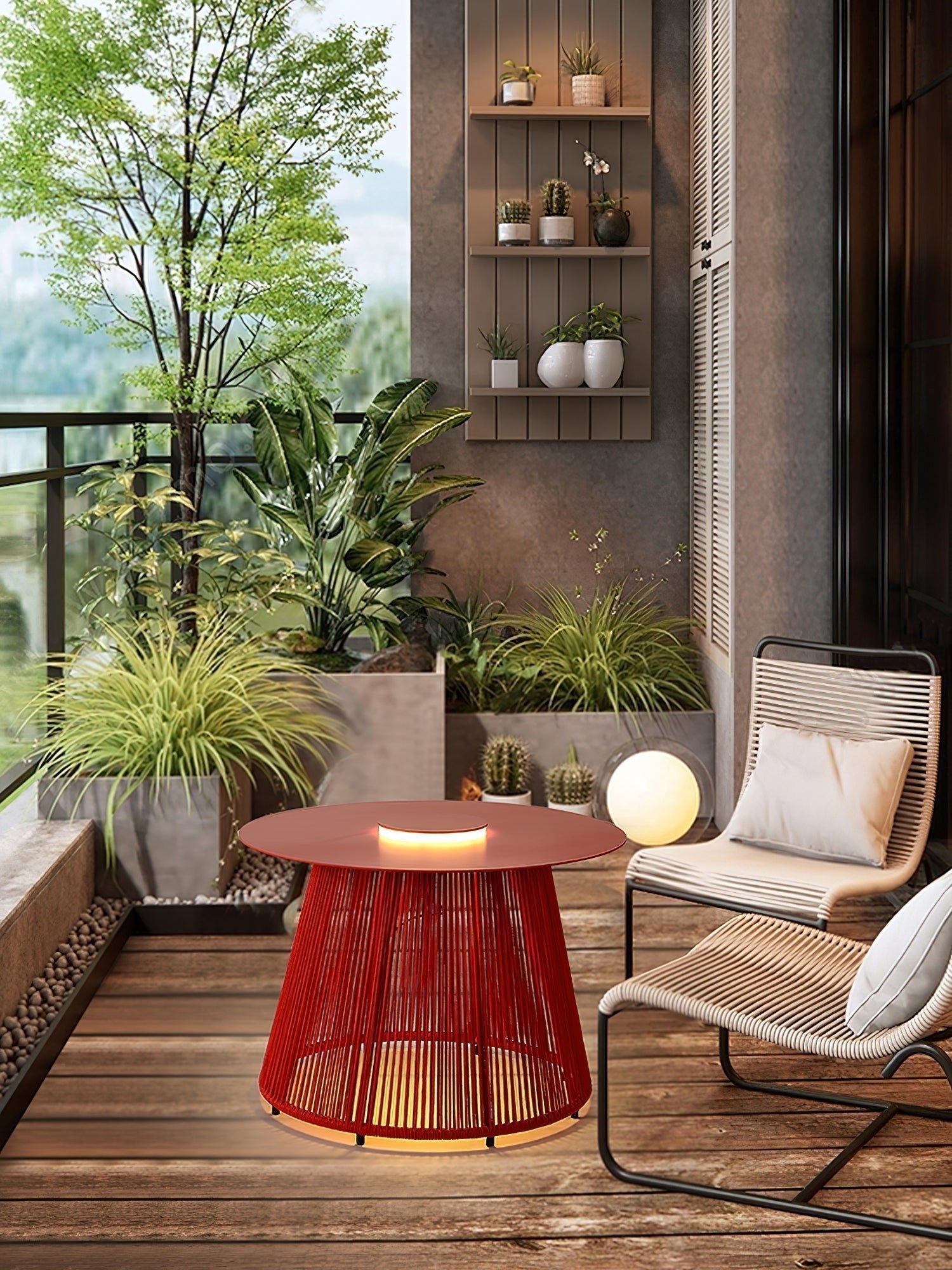 Nylonra Modern Nylon Table Lamp - Blowlighting